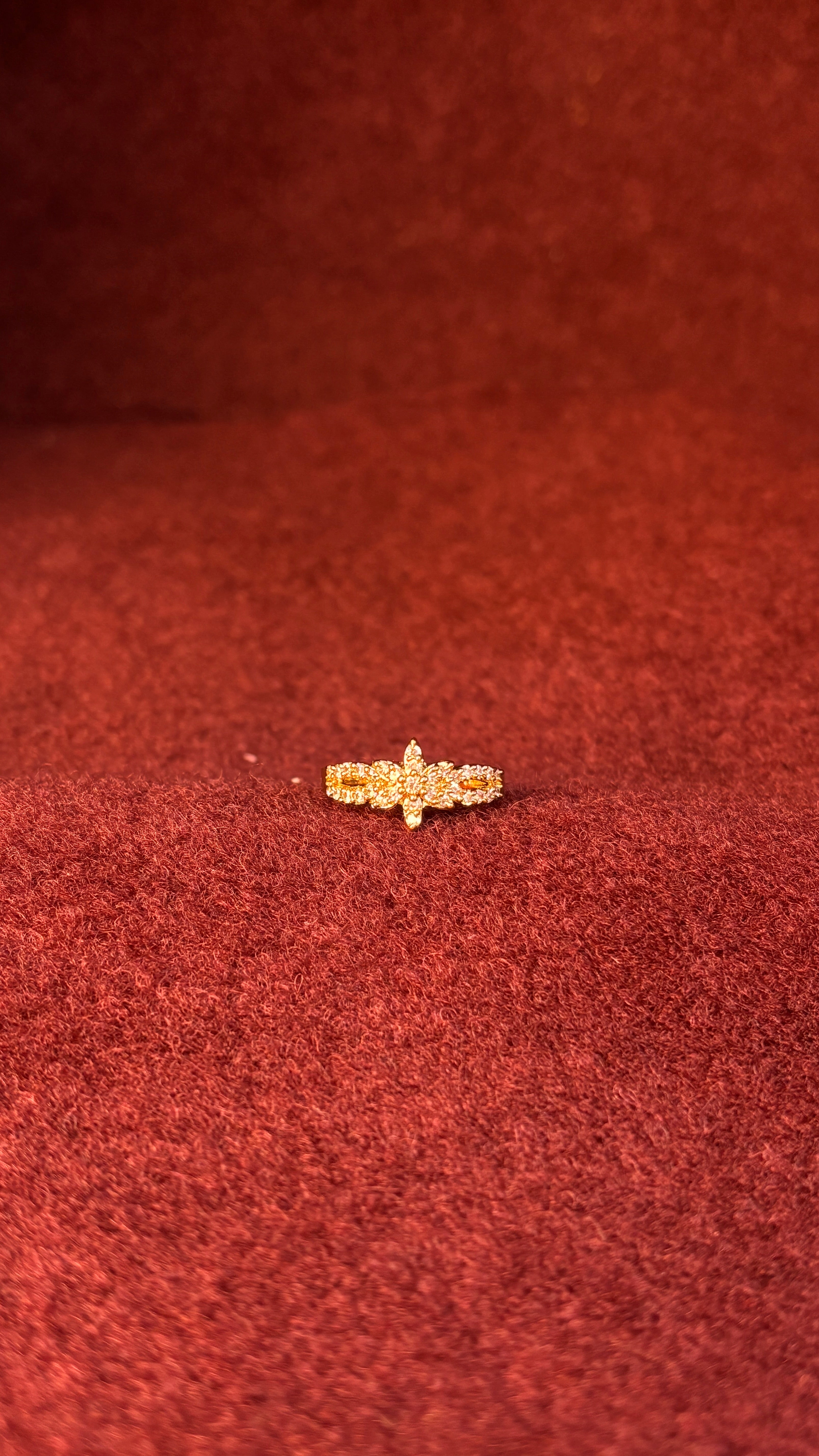 White Stone Ring SRJR17