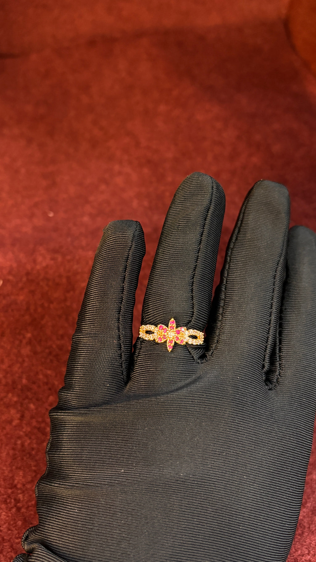 Pink Stone Ring SRJR22
