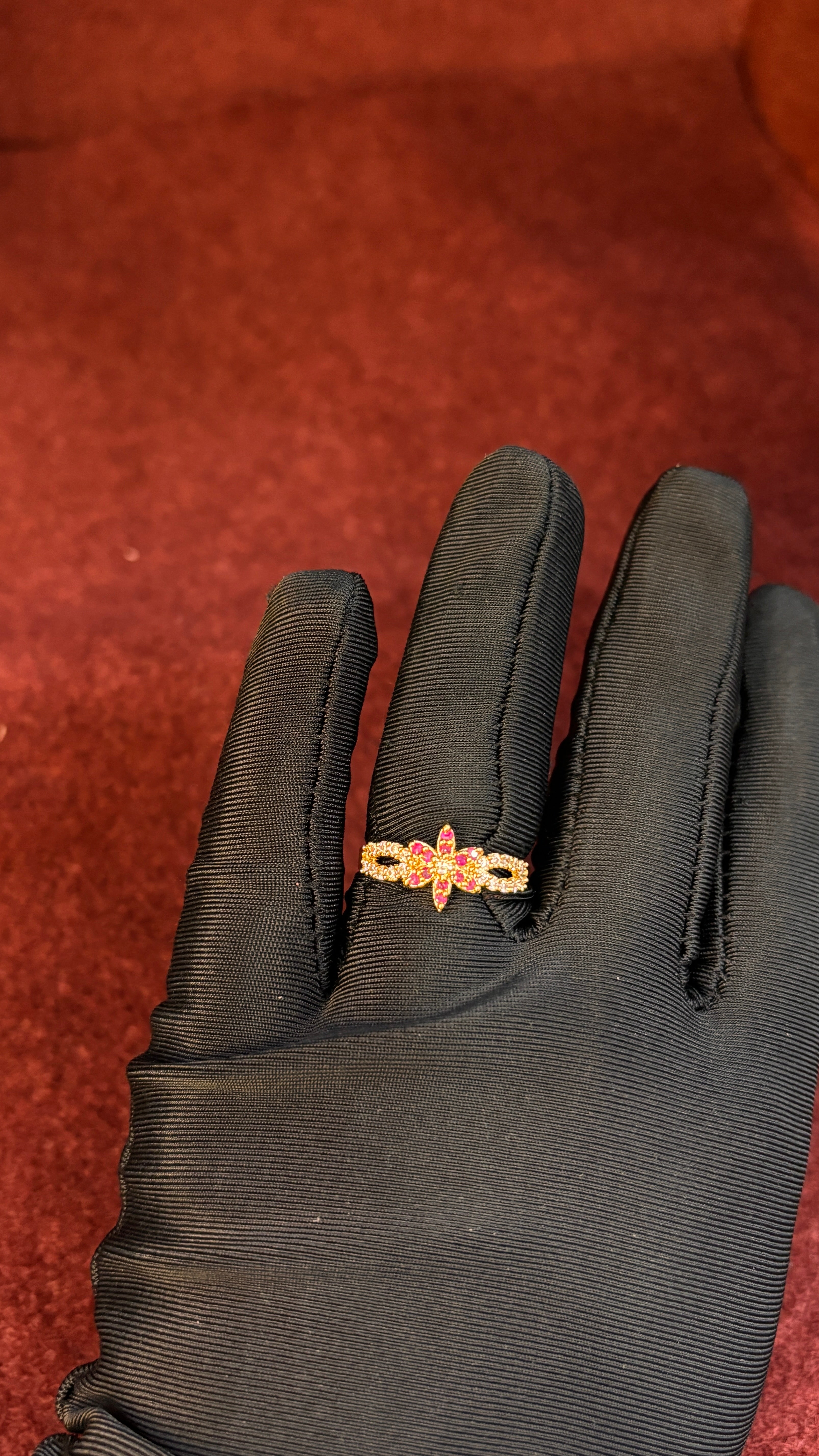 Pink Stone Ring SRJR22