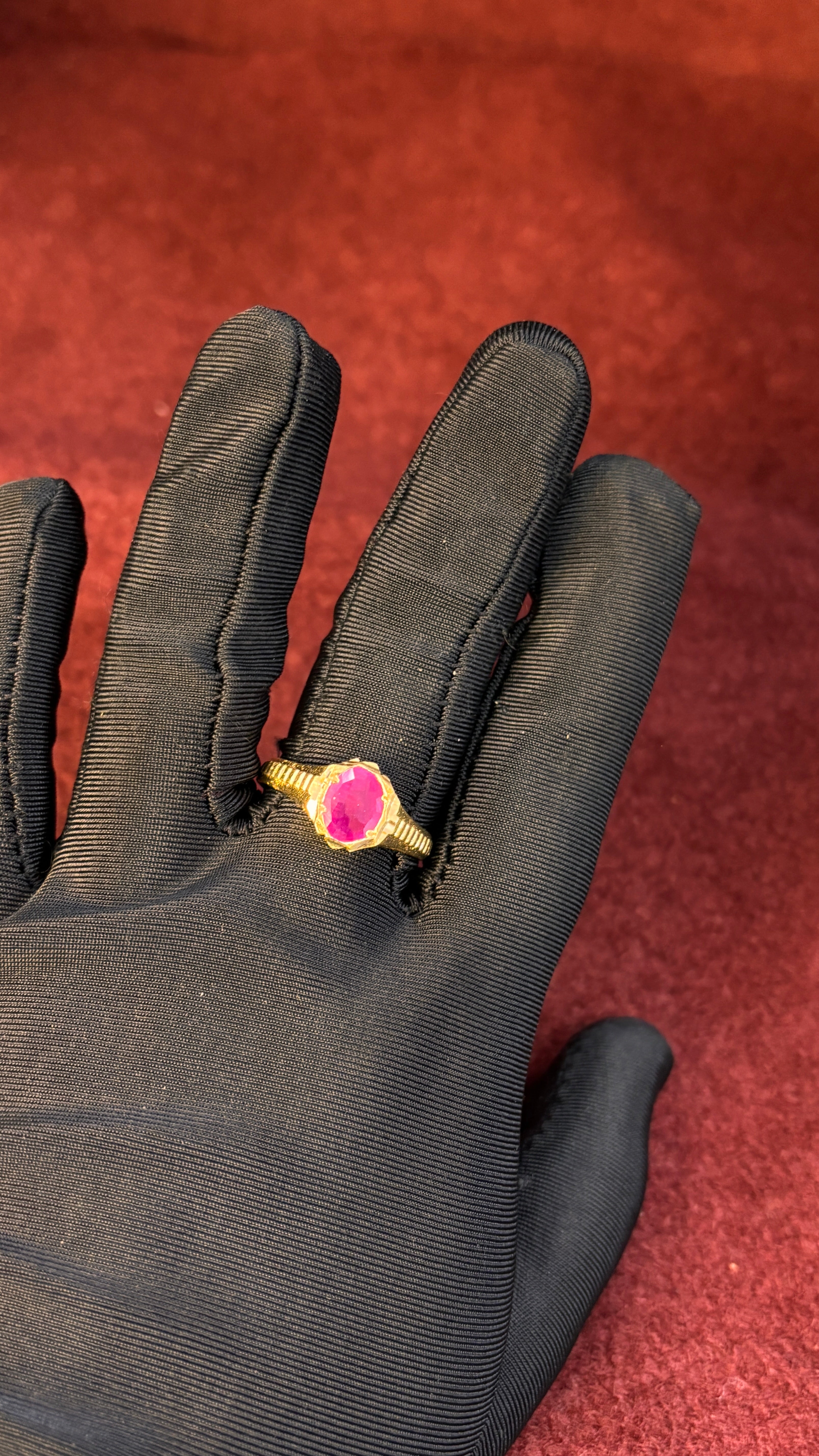 Panchaloham Pink Men's Ring SRJPR13