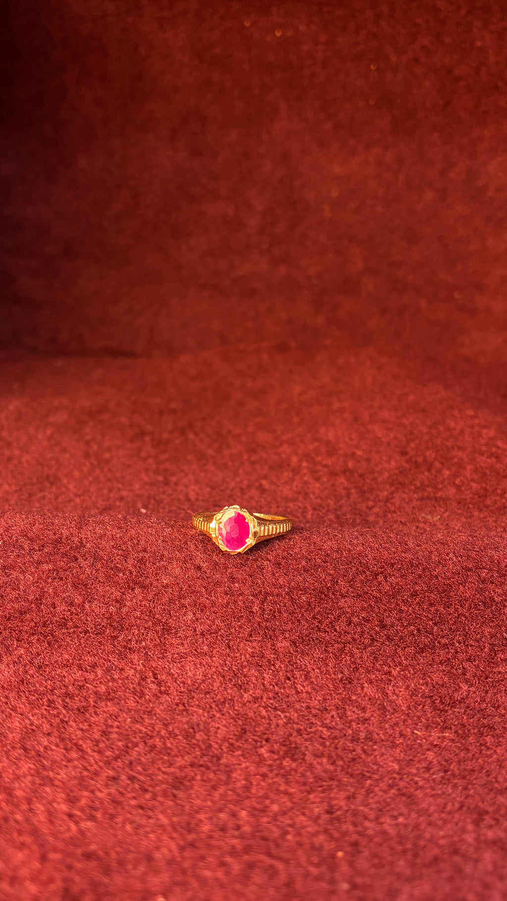 Panchaloham Pink Men's Ring SRJPR13