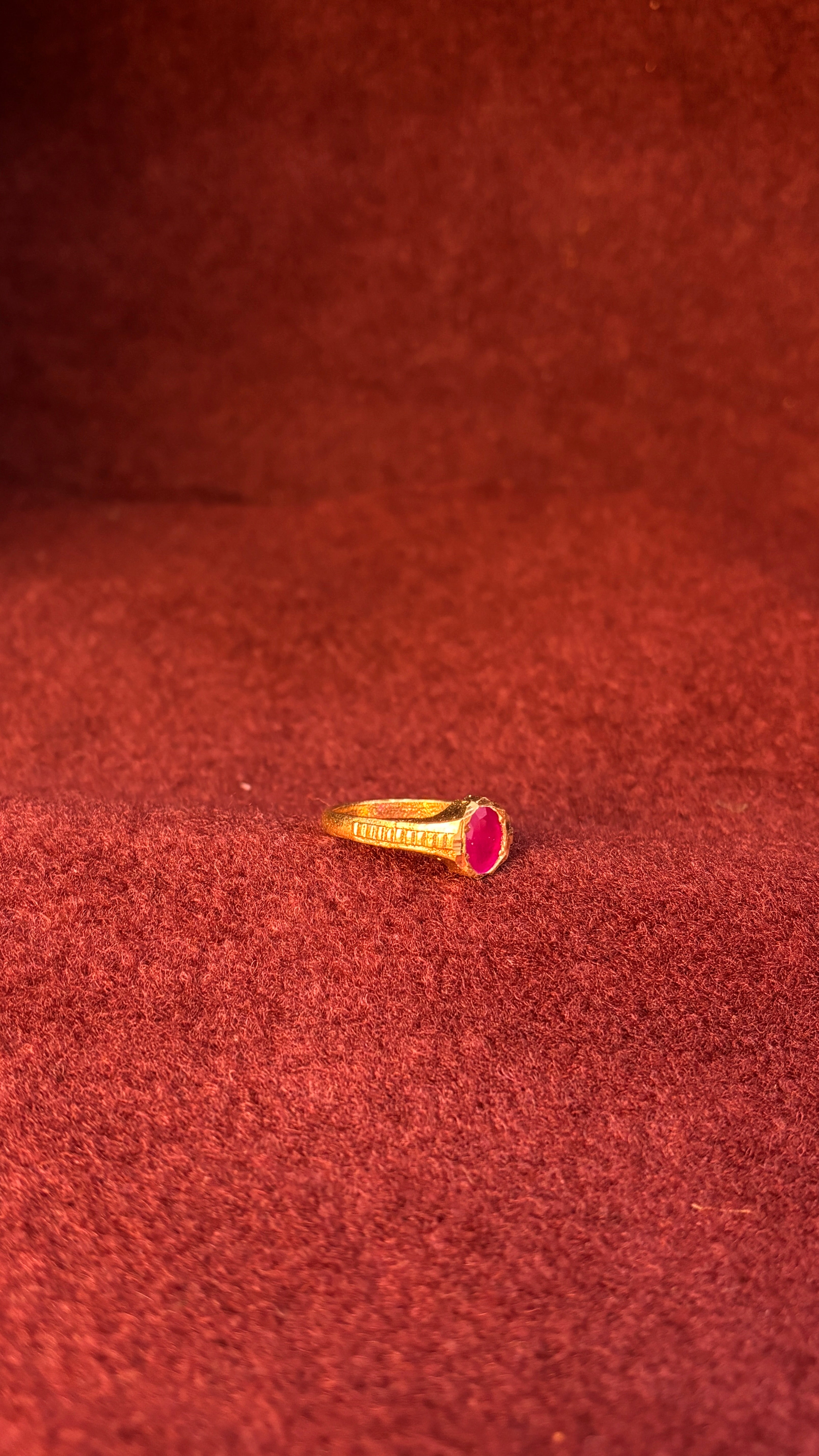 Panchaloham Pink Men's Ring SRJPR13