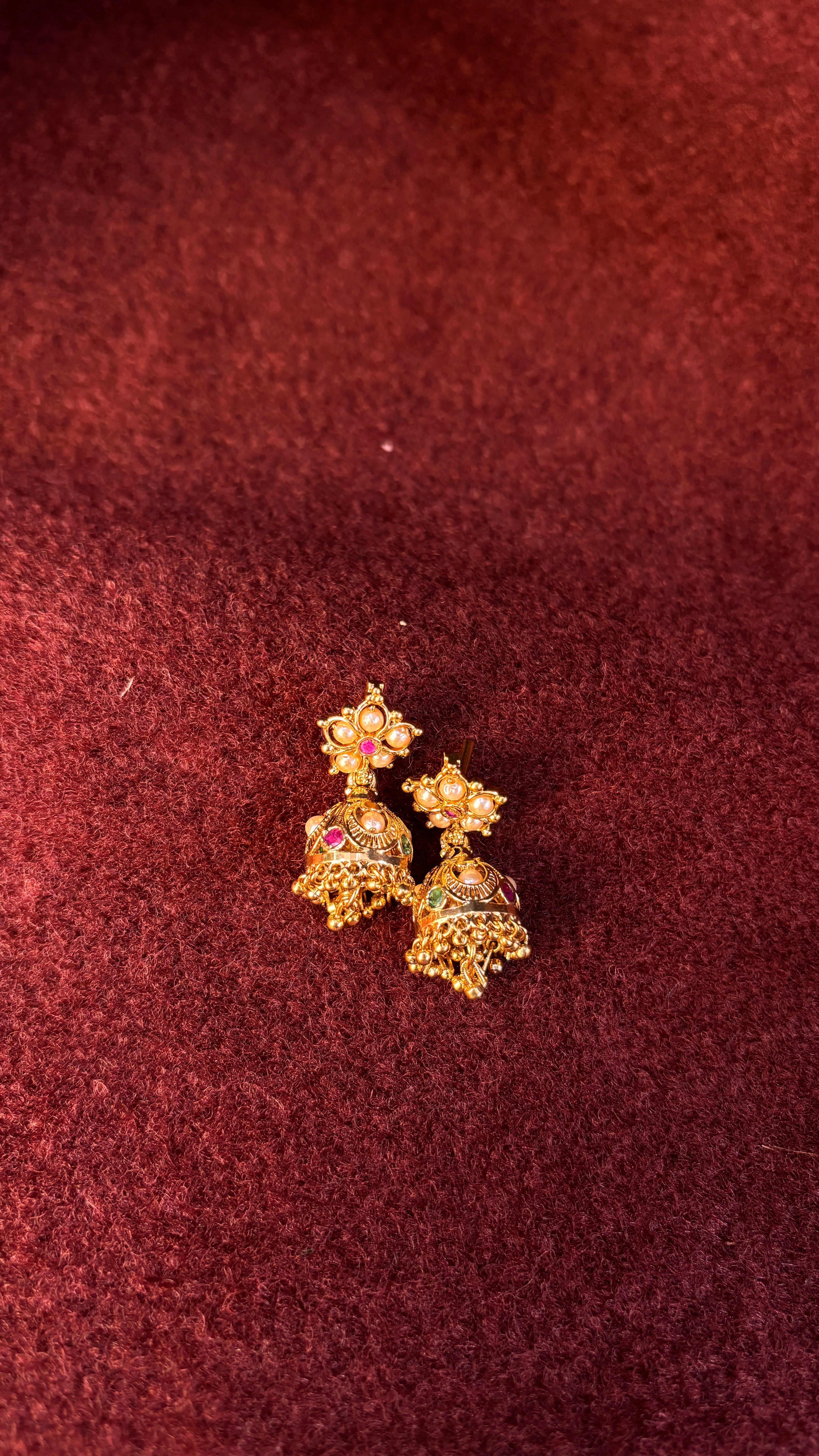 Pearl Jhumka SRJER68