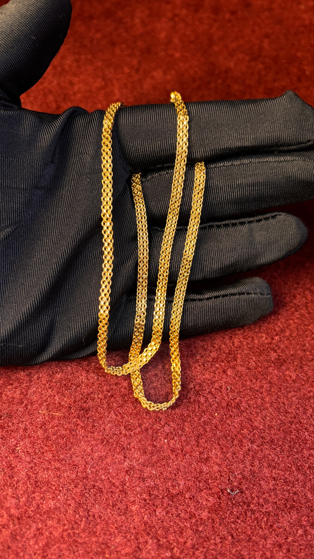 Medium Maati Design Short Chain 18 Inch SRJSC23