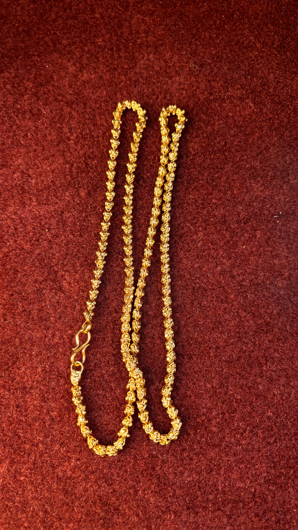 Thin Chandramukhi 22 Inch Short Chain SRJSC26