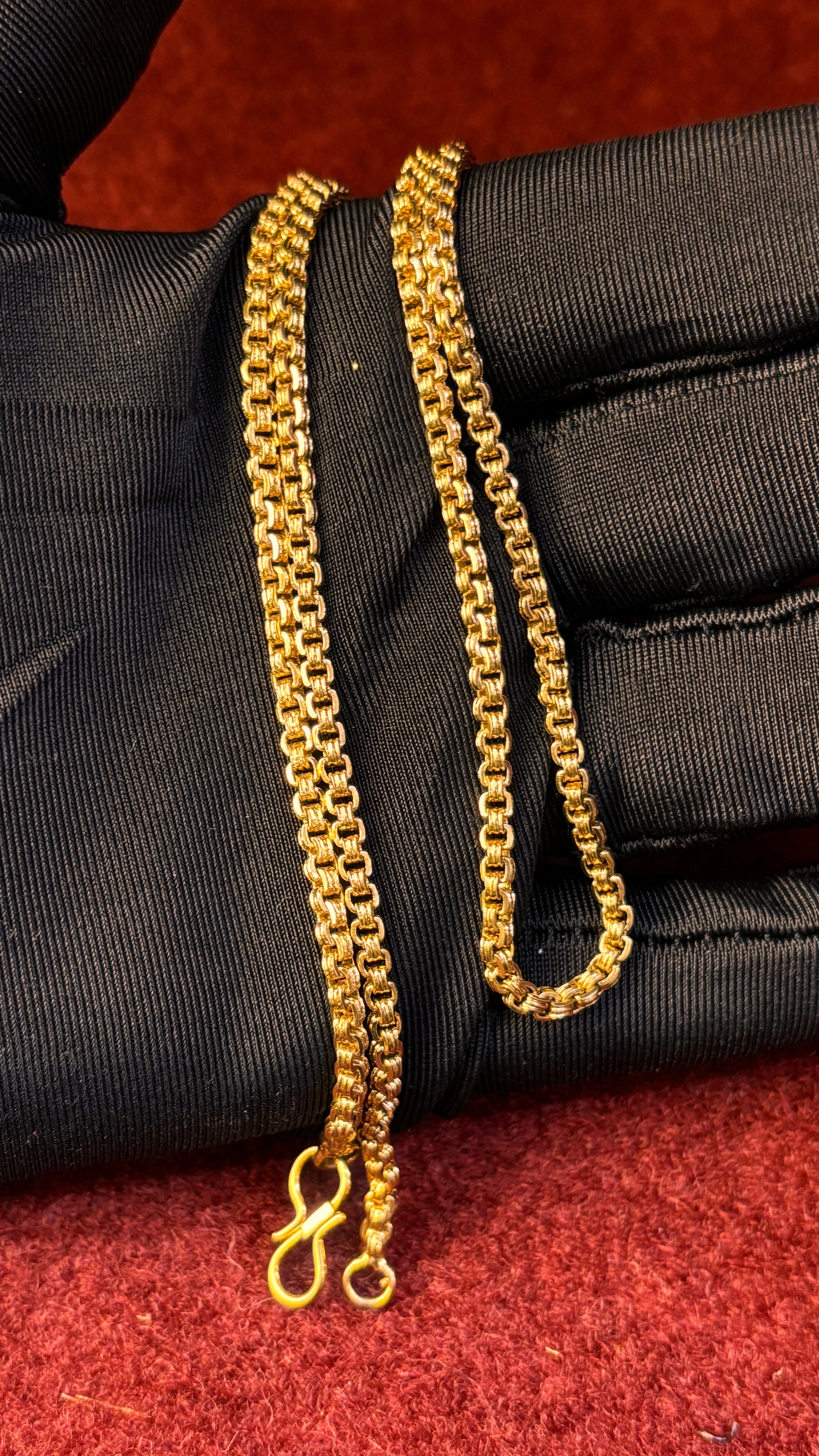 Thick Bharathi Short Chain 22 Inch SRJSC35