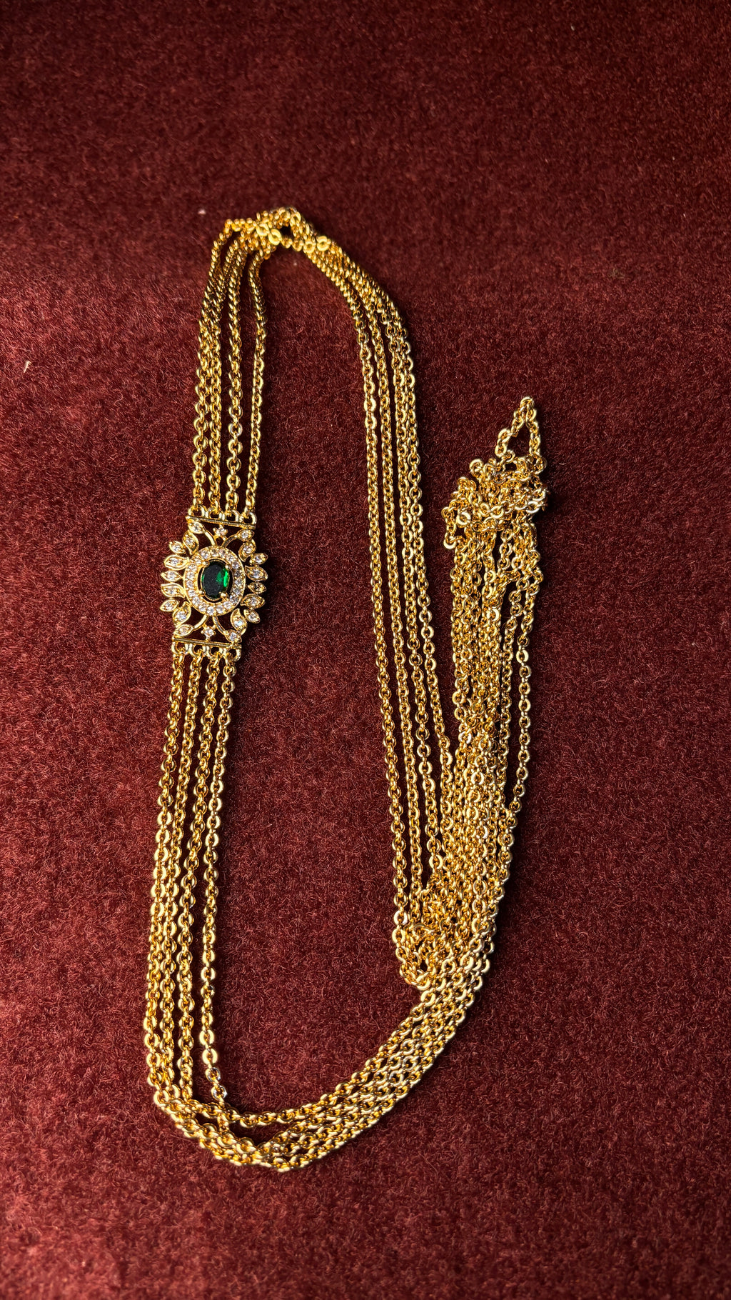 4 Line Green Design Chandraharam SRJCH13