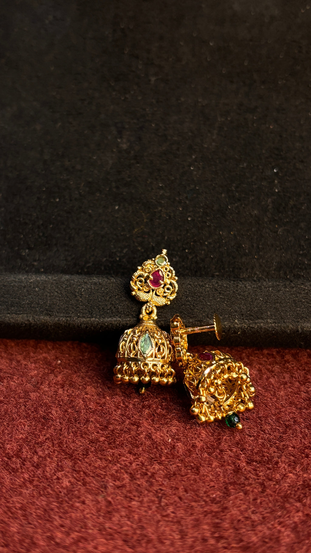 Gold Replica Jhumka SRJER70