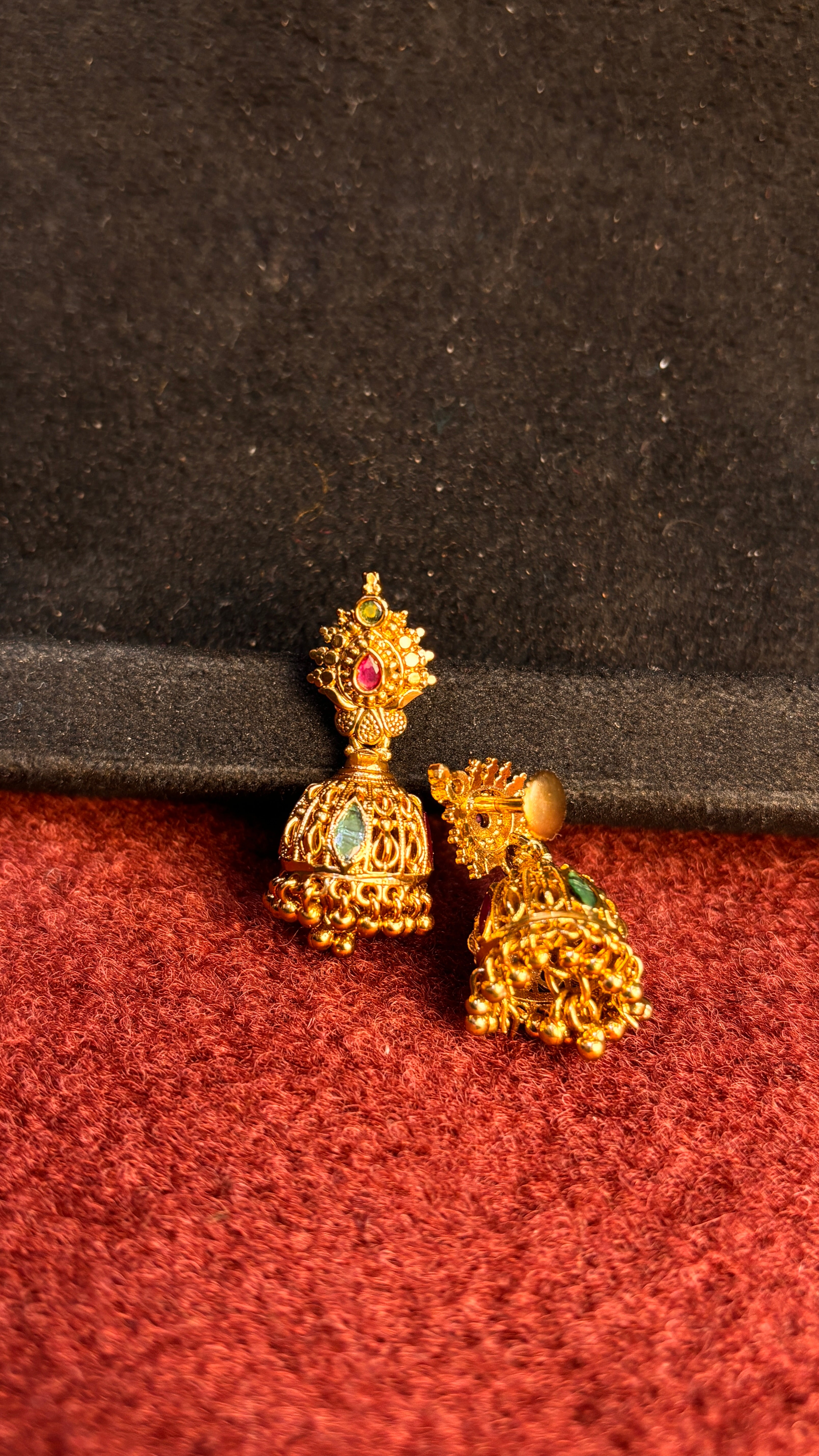 Gold Replica Jhumka SRJER71