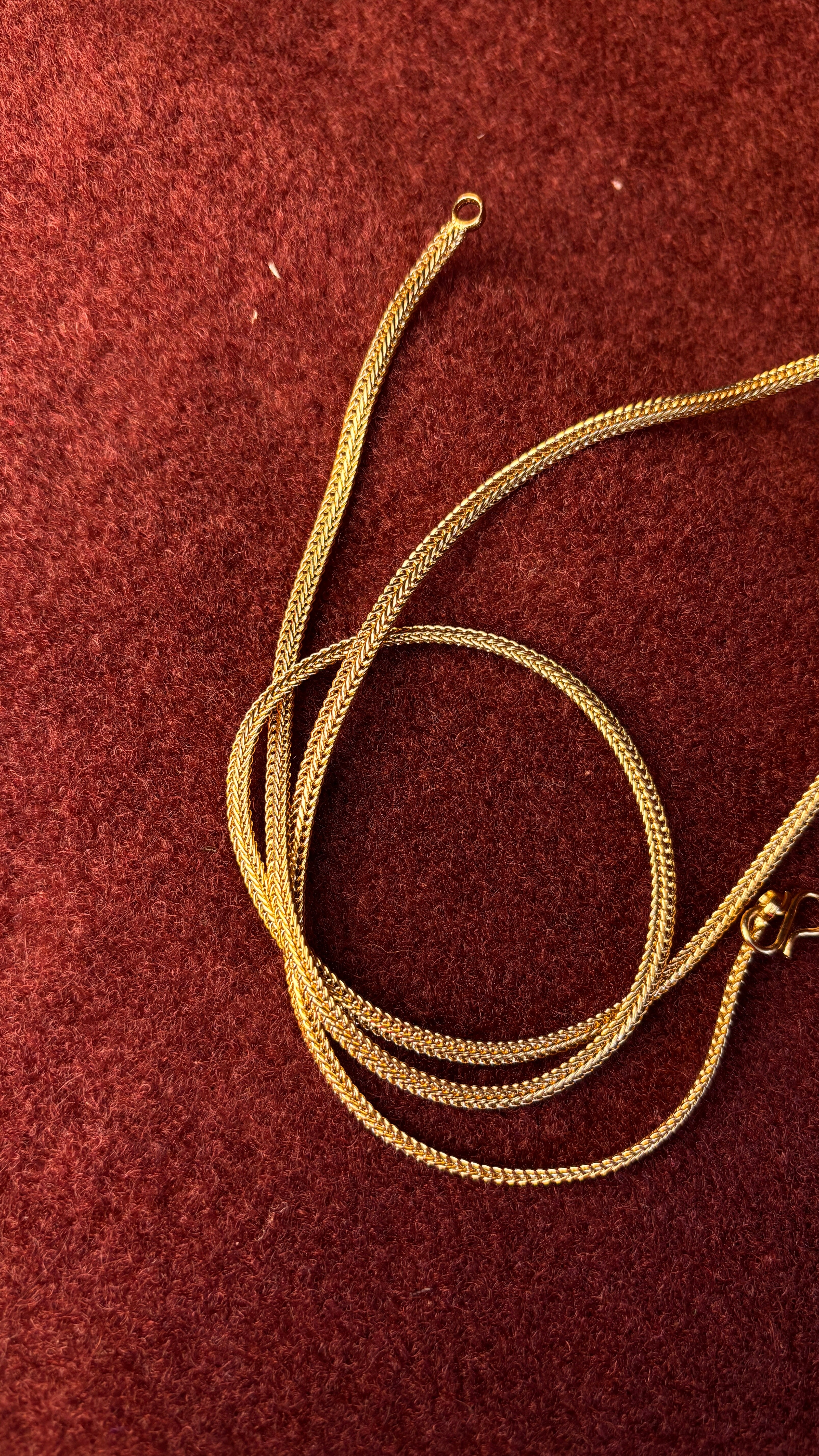 Fish Cutting Flat Thali Chain SRJTH38