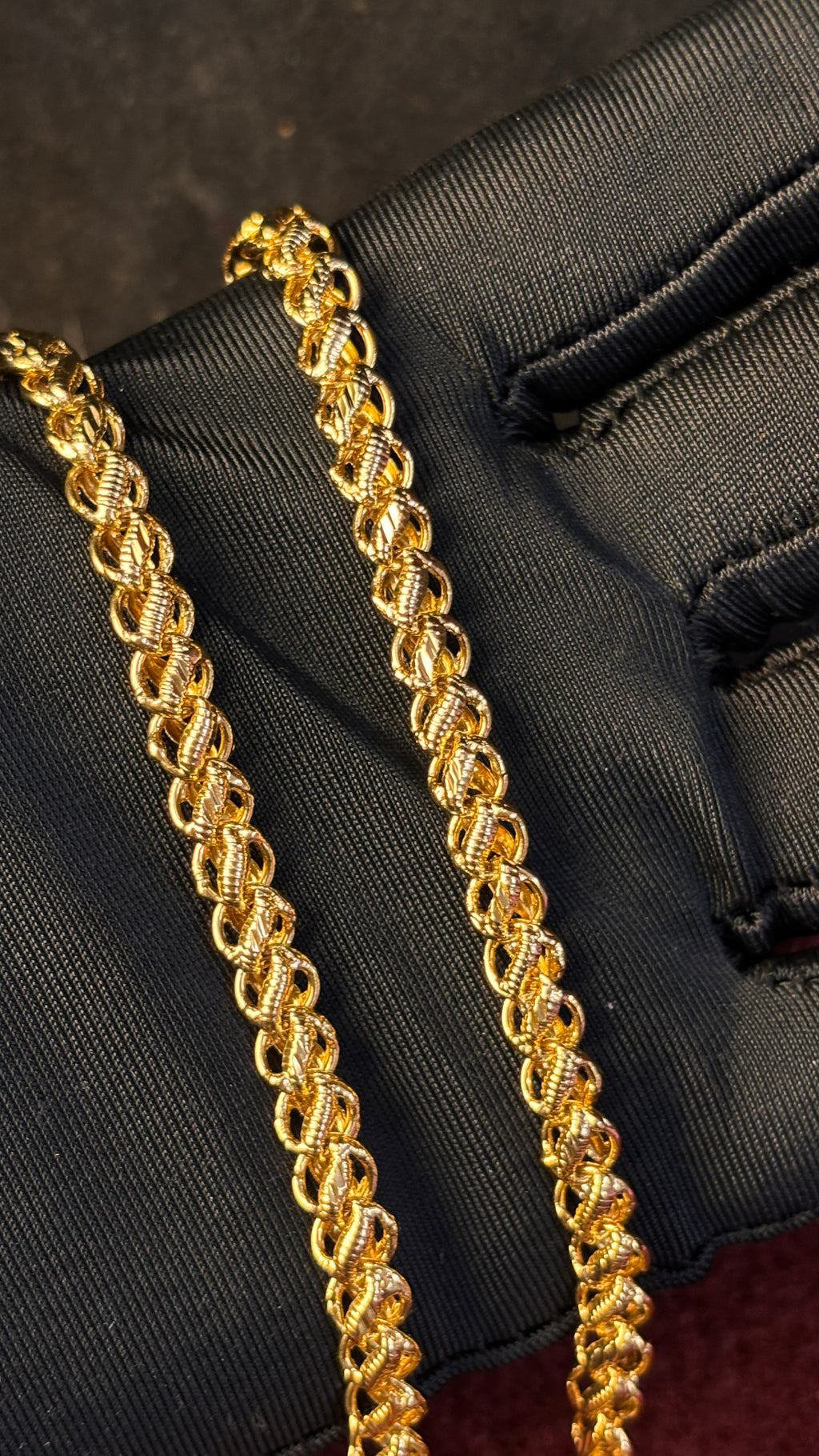 Men's Short Chain Thin 22 Inches SRJSC39