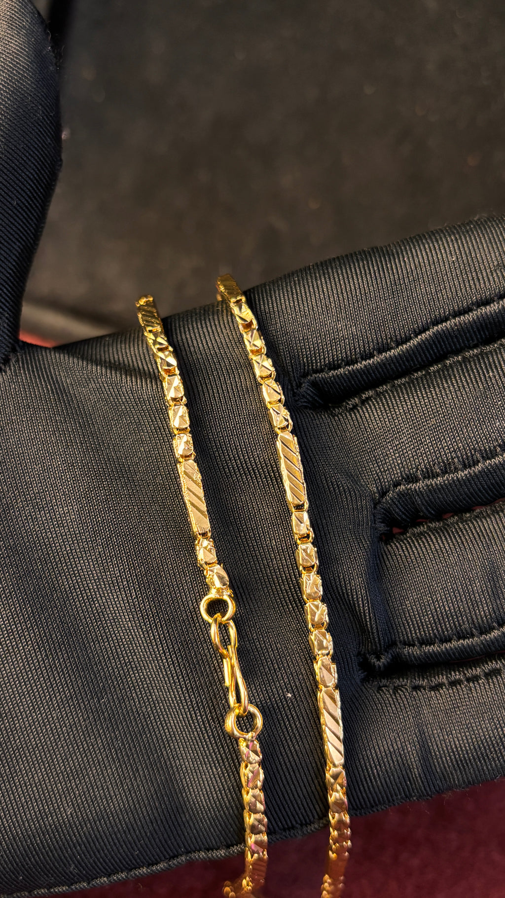 Men's Short Chain Thin 22 Inches SRJSC40
