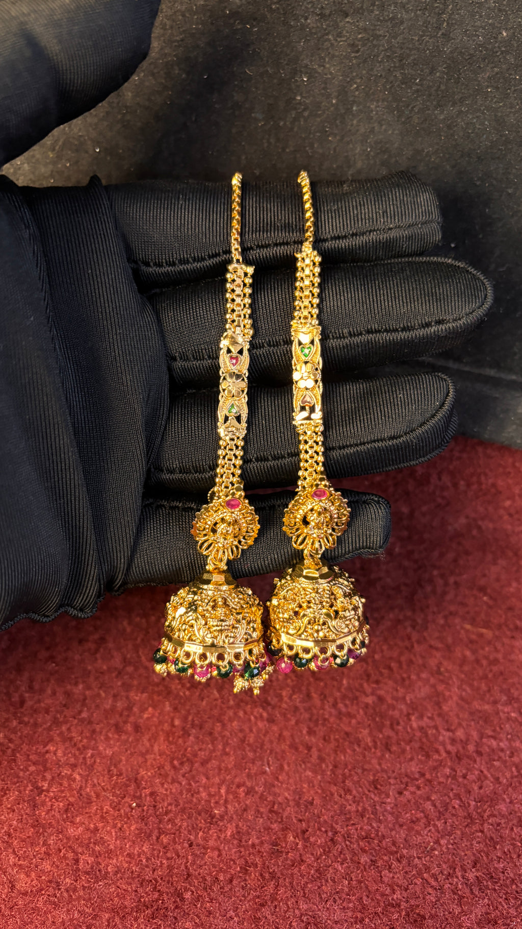 Jhumka + Maati Combo SRJER599