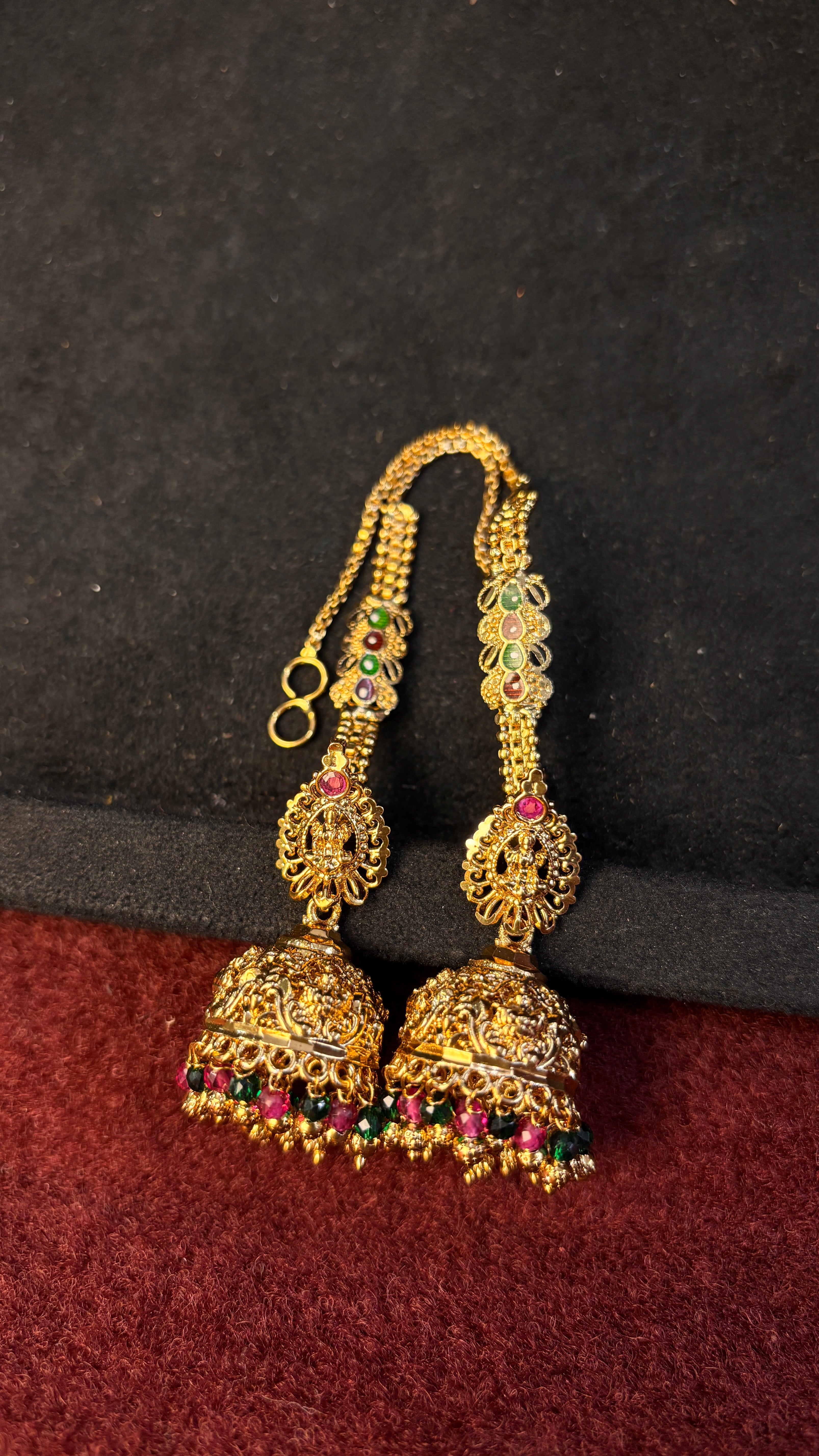 Jhumka + Maati Combo SRJER599