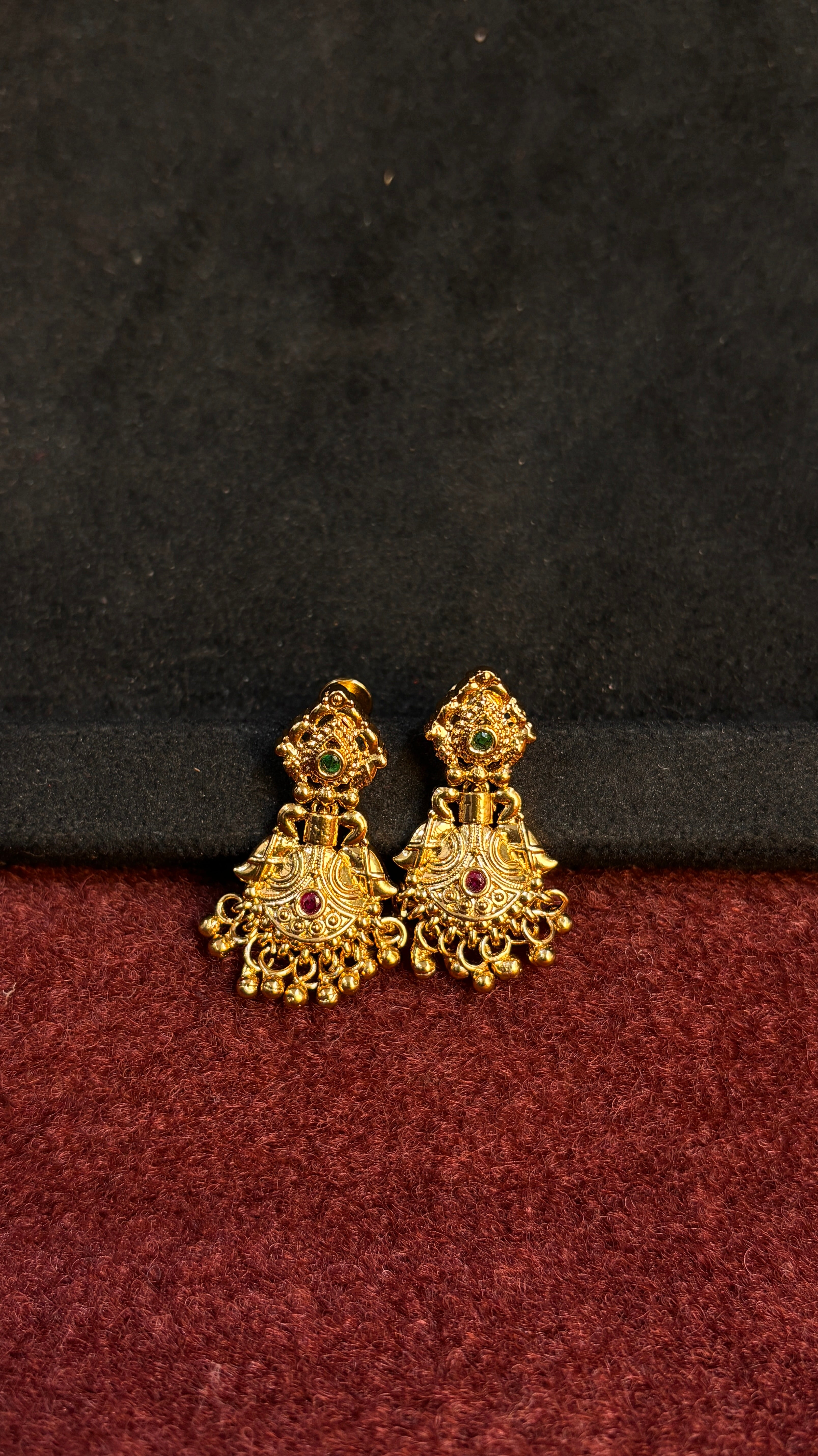 Gold Replica Earrings SRJER87