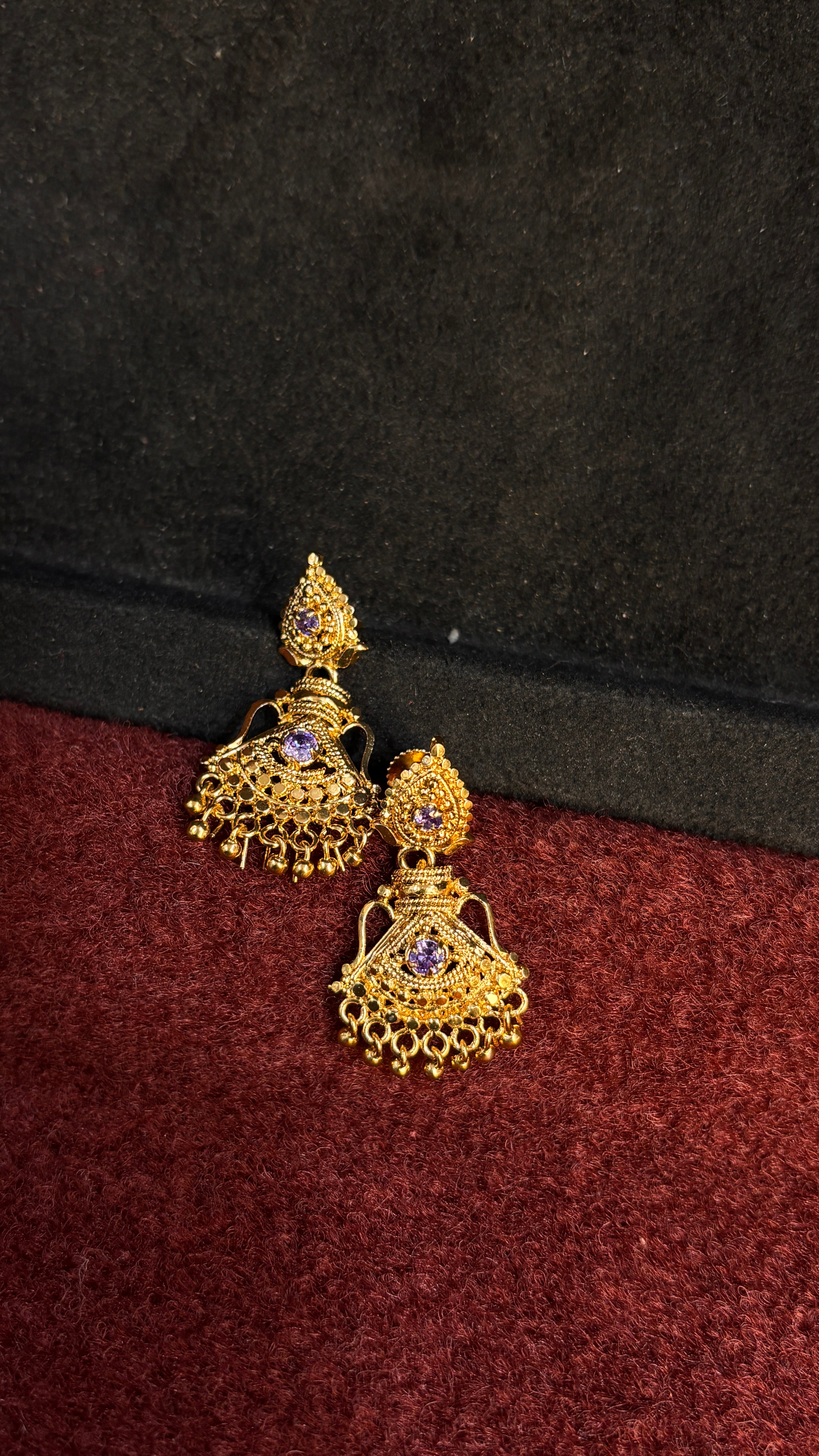 Lavender Gold Replica Earrings SRJER88