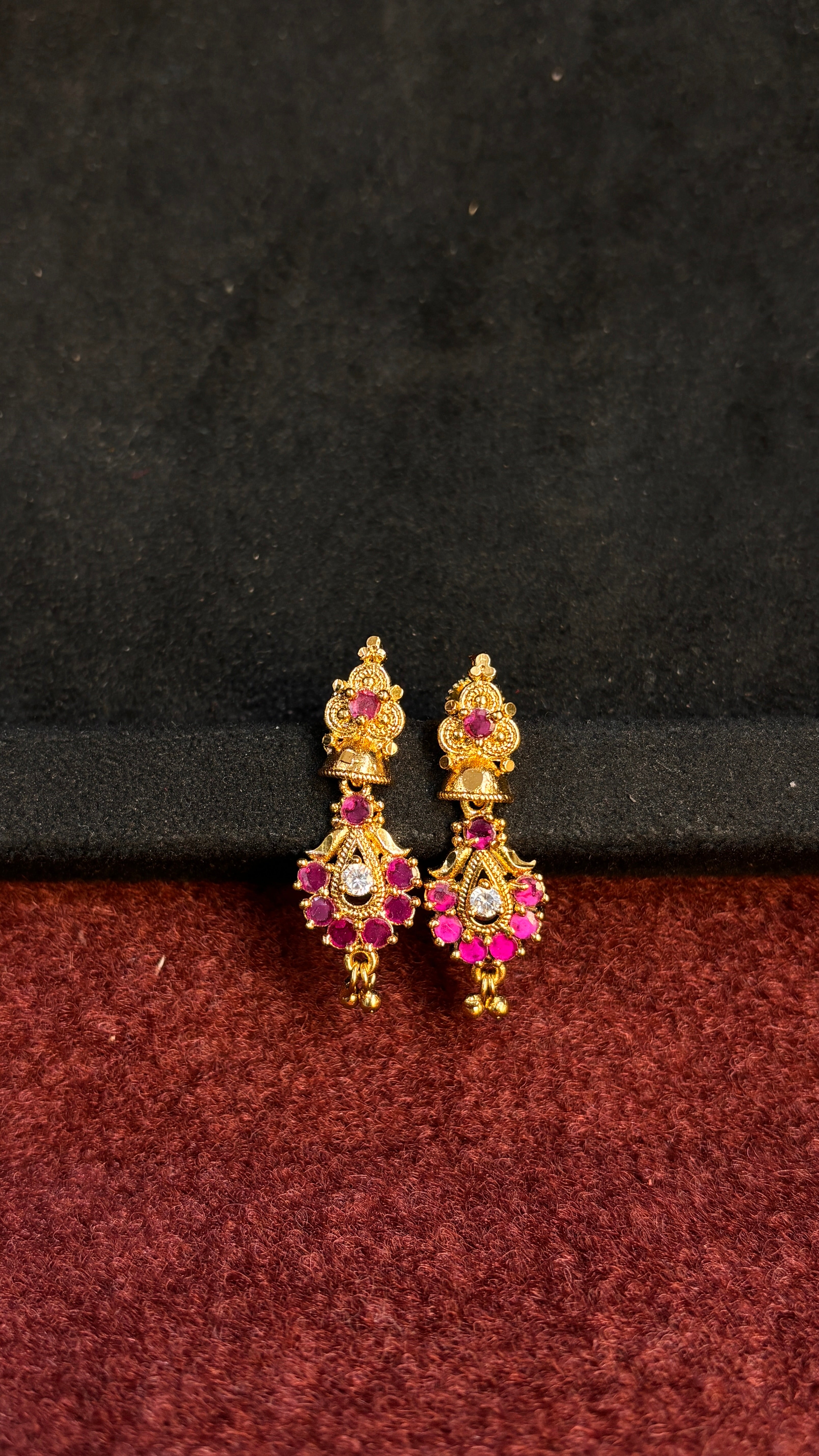 Pink Daily Wear Earrings SRJER102