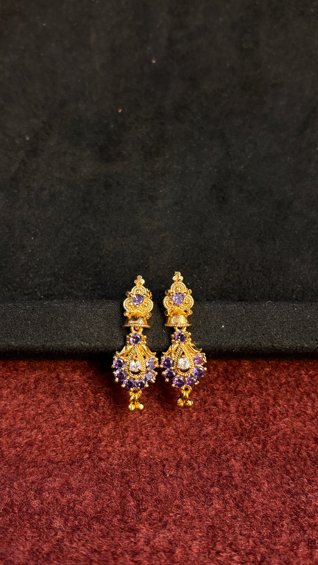 Lavender Daily Wear Earrings SRJER103