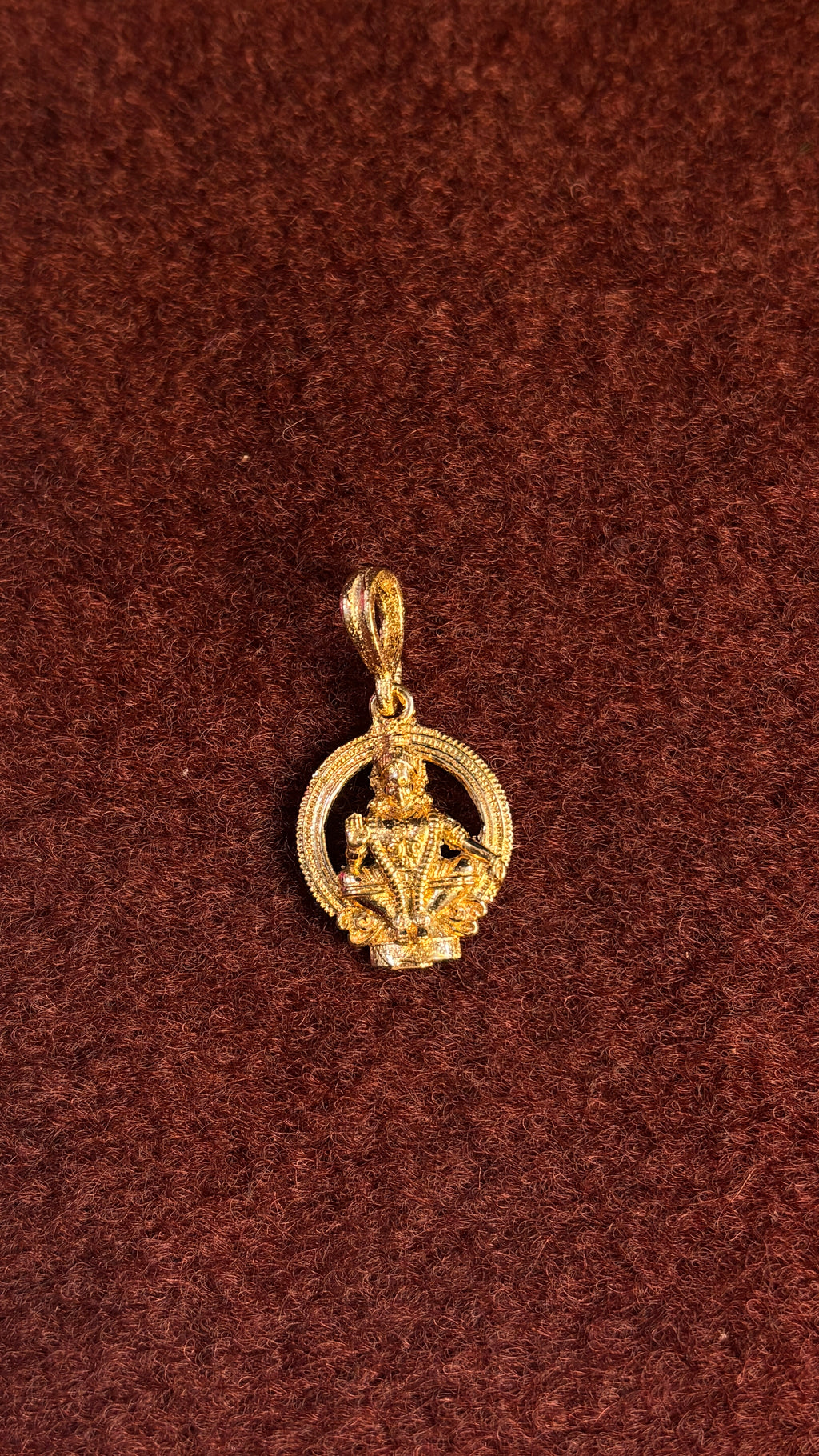 Ayyappa Swami Panchaloham Pendant SRJPL04