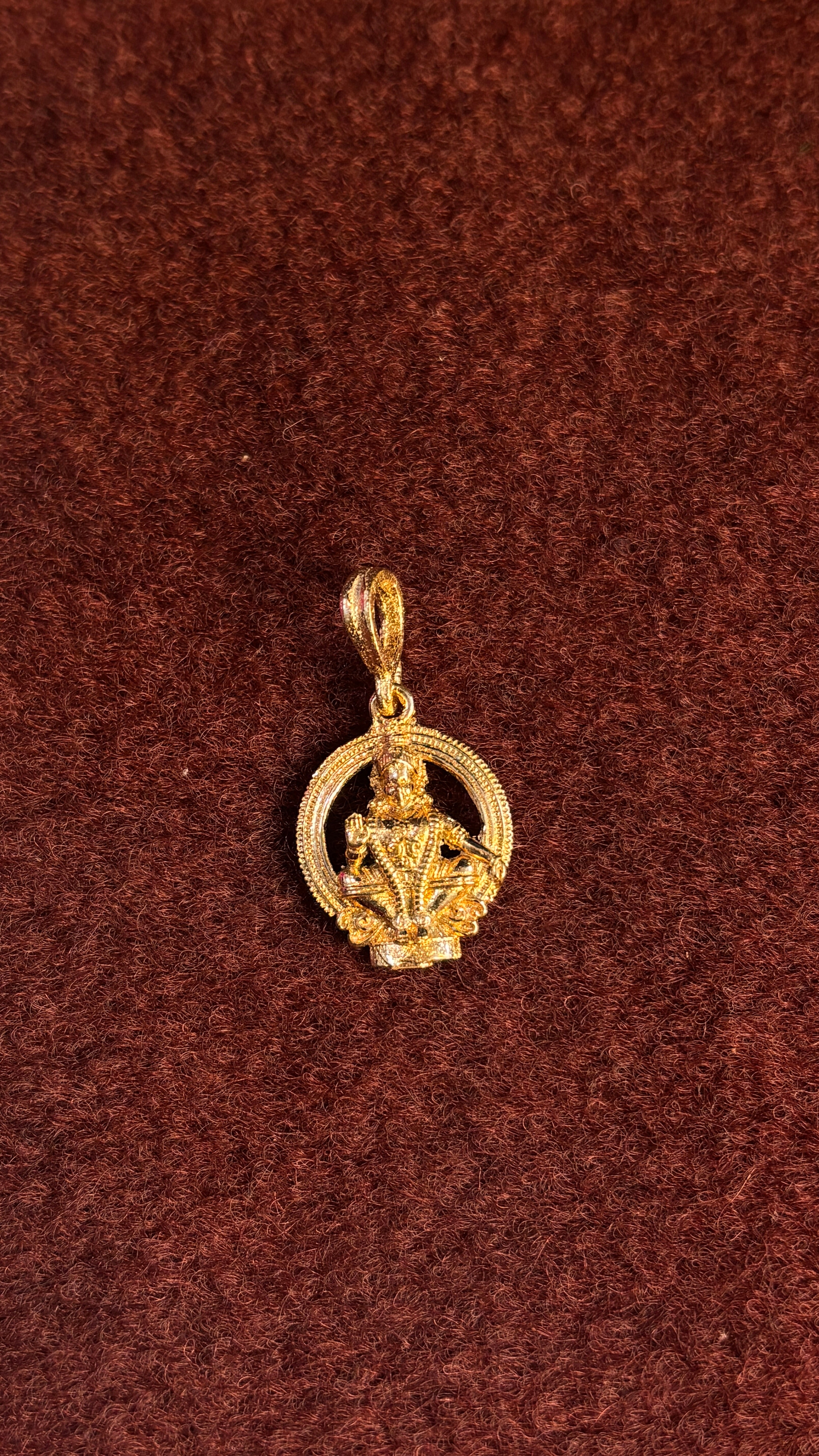 Ayyappa Swami Panchaloham Pendant SRJPL04