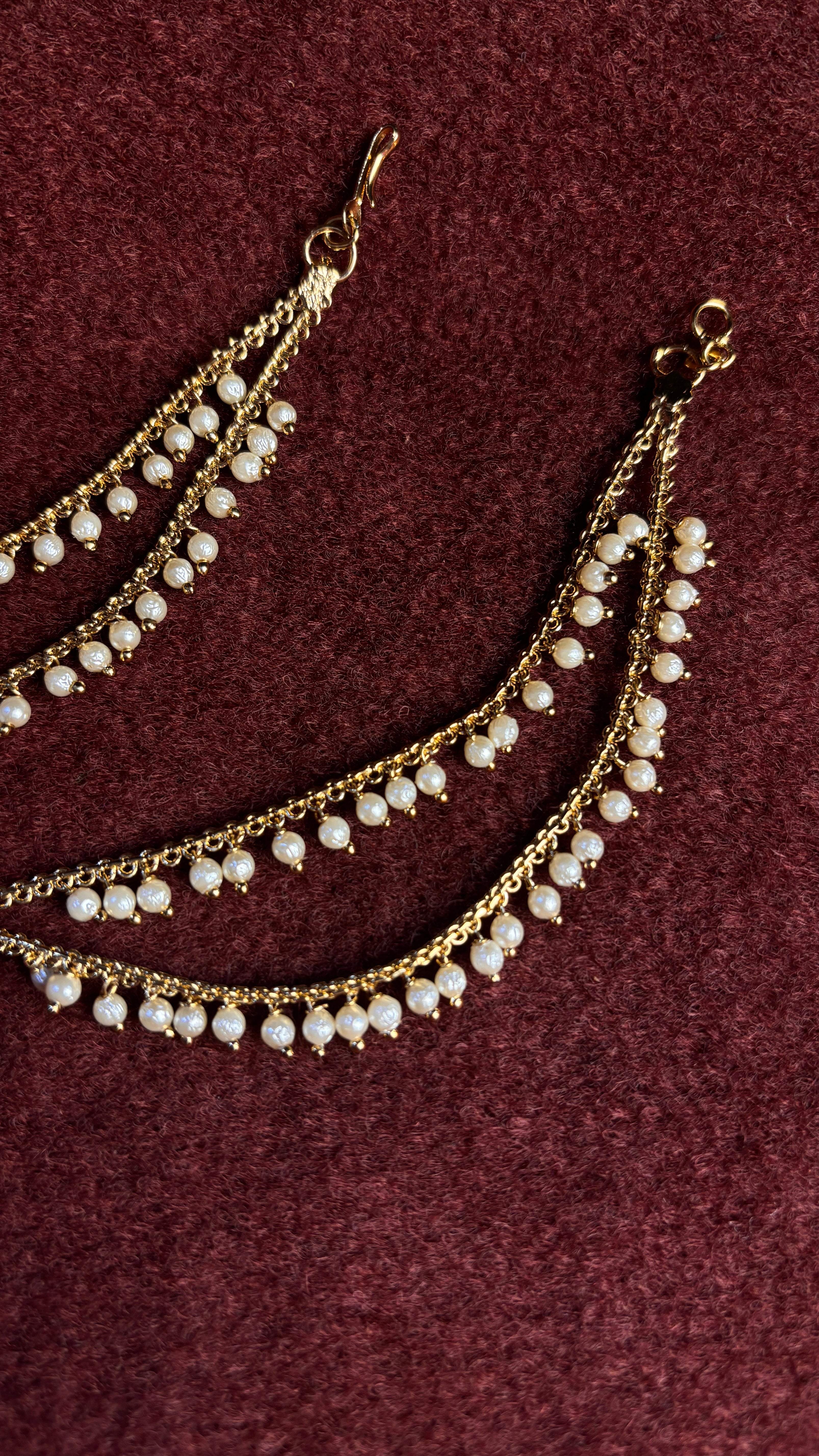 2 Line Pearl Chempaswaralu SRJCS04