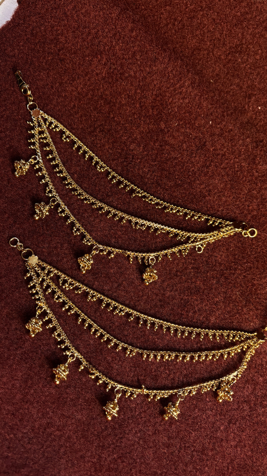 Jhumka Gold Chempaswaralu SRJCS05