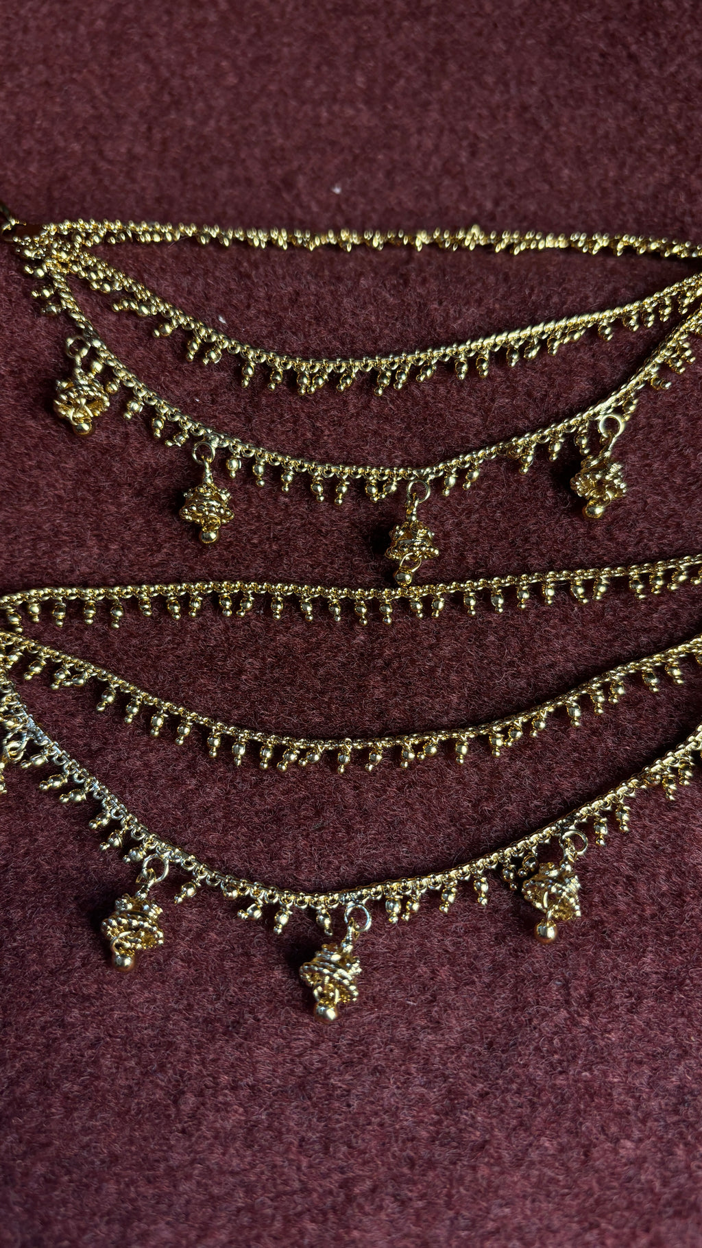 Jhumka Gold Chempaswaralu SRJCS05