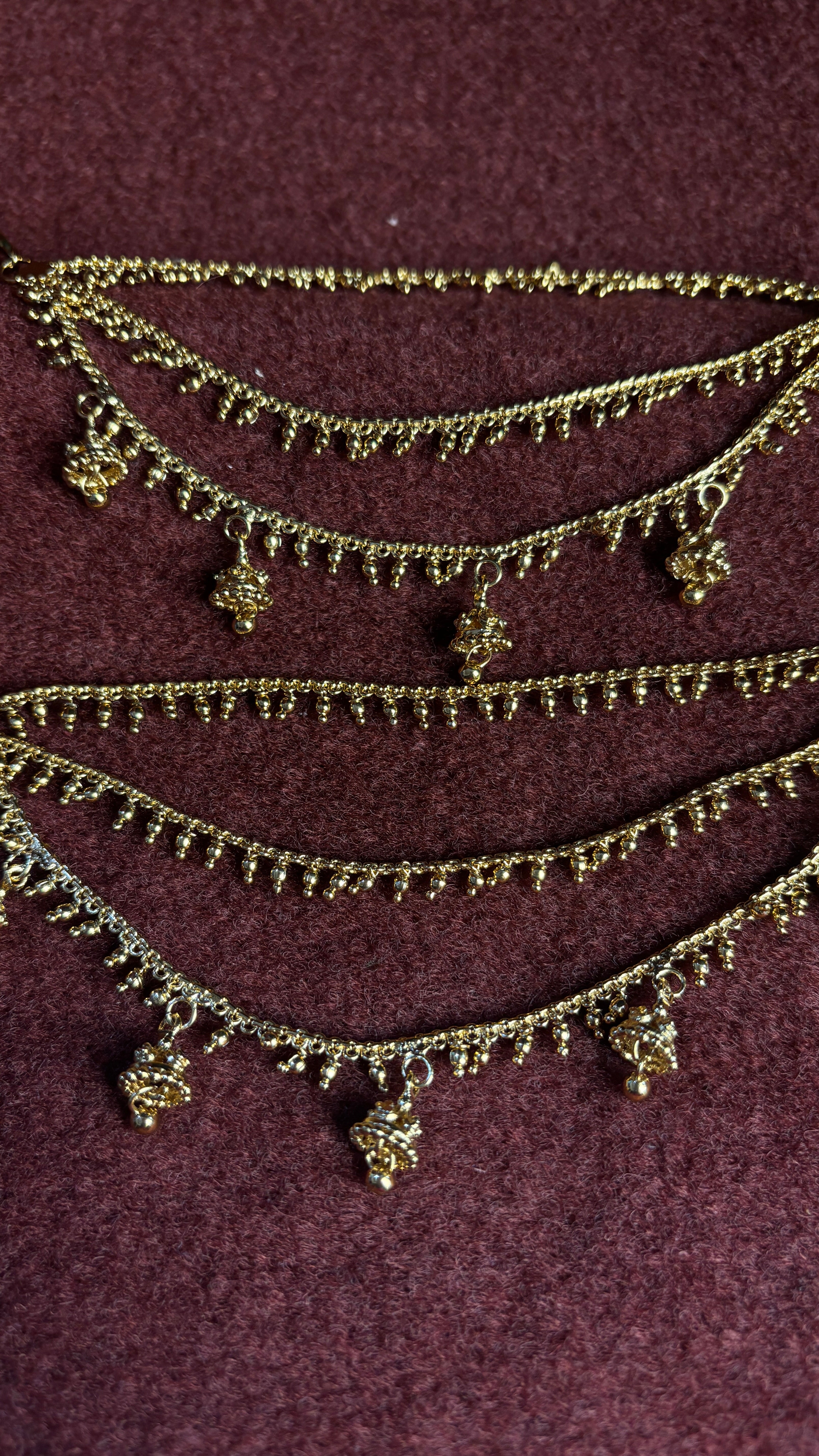 Jhumka Gold Chempaswaralu SRJCS05