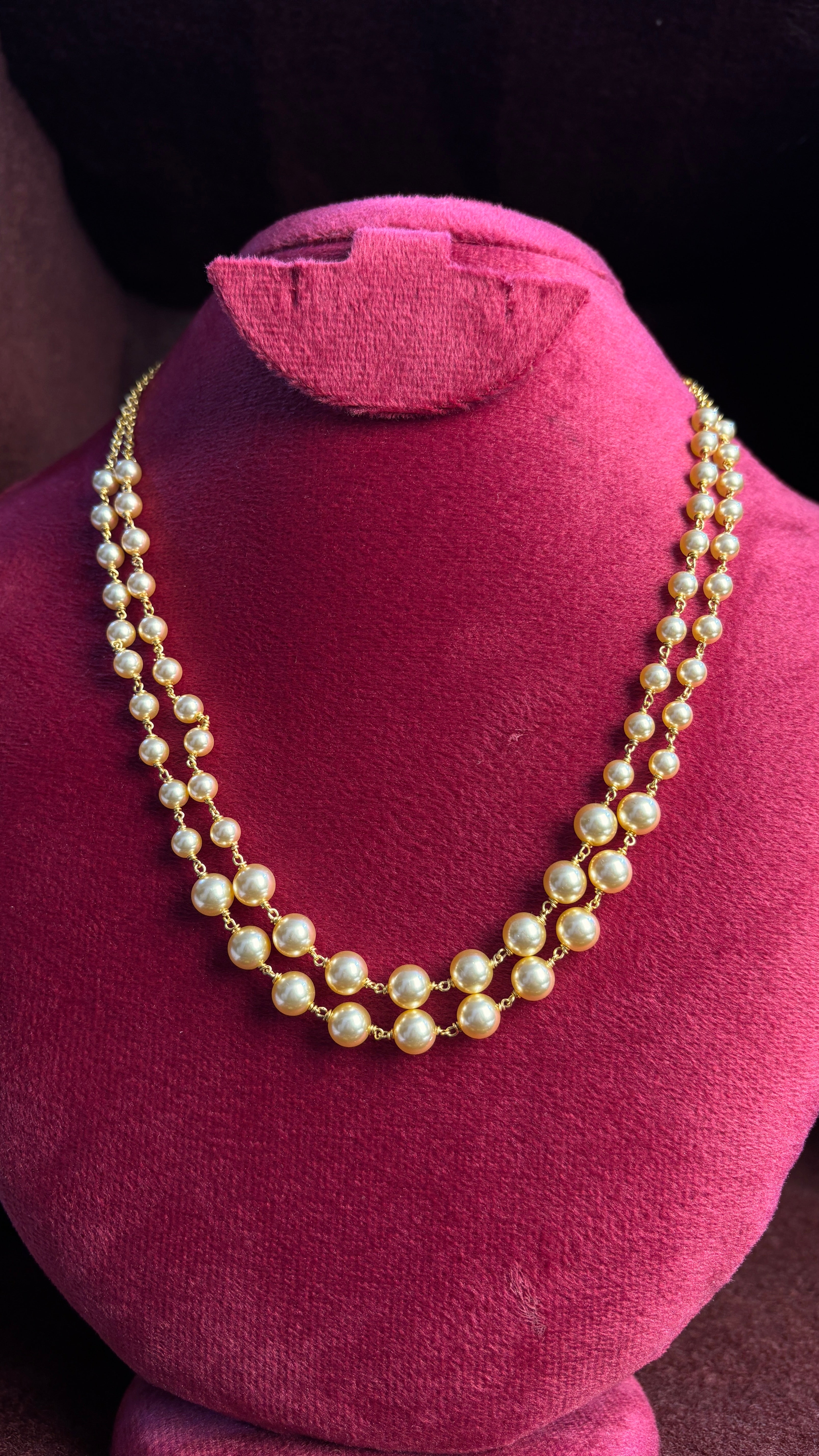 Two Line Pearl Chain SRJBH699