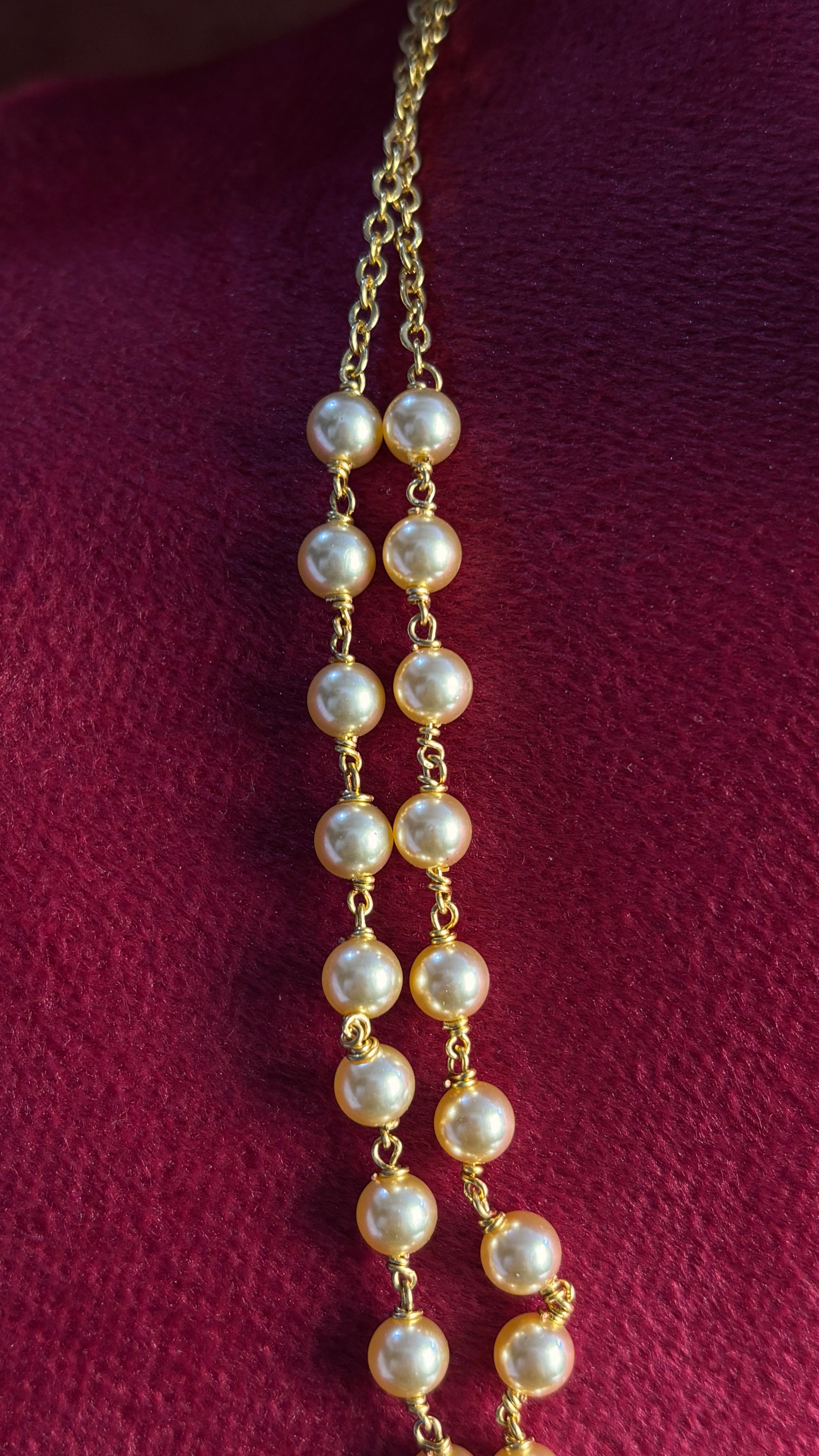 Two Line Pearl Chain SRJBH699