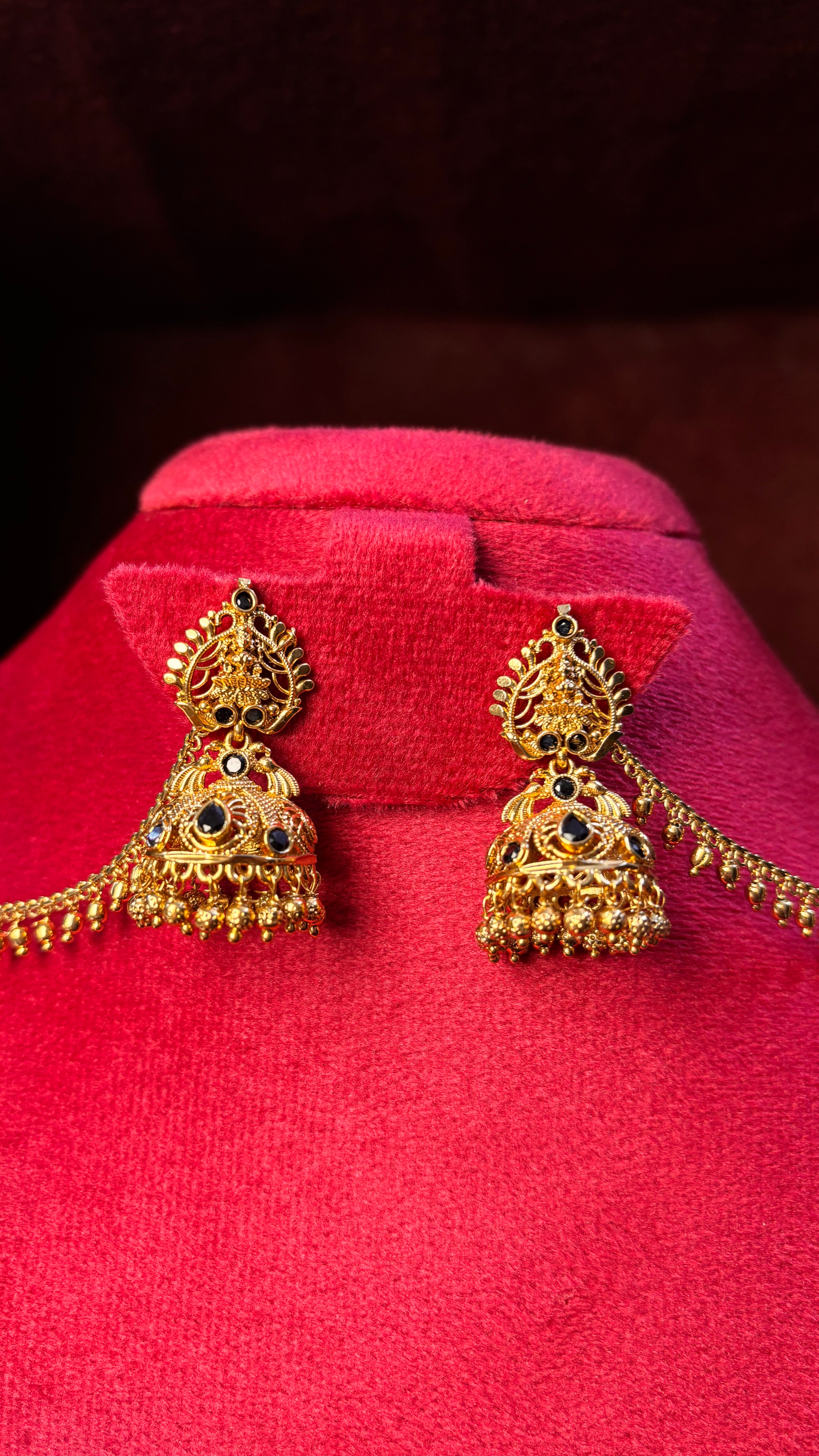 Jhumka + Chempaswaralu SRJER699