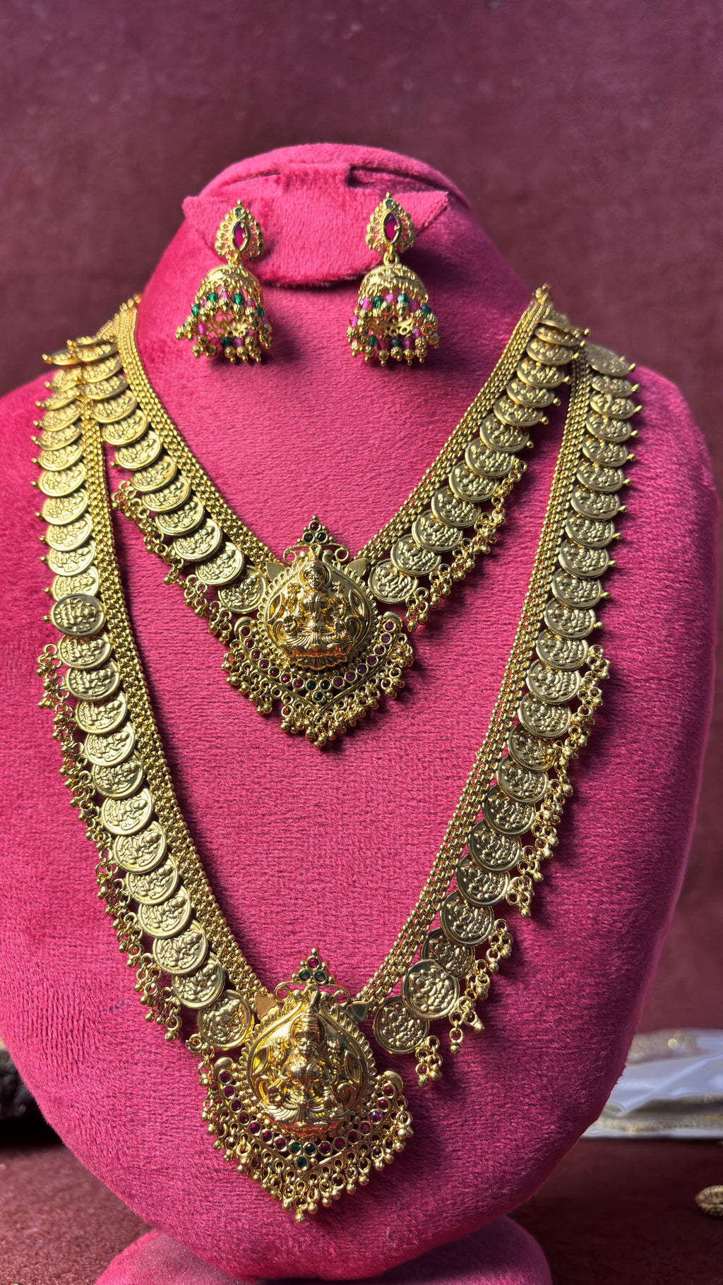 Laxmi Kasu Combo With Earrings SRJ2499