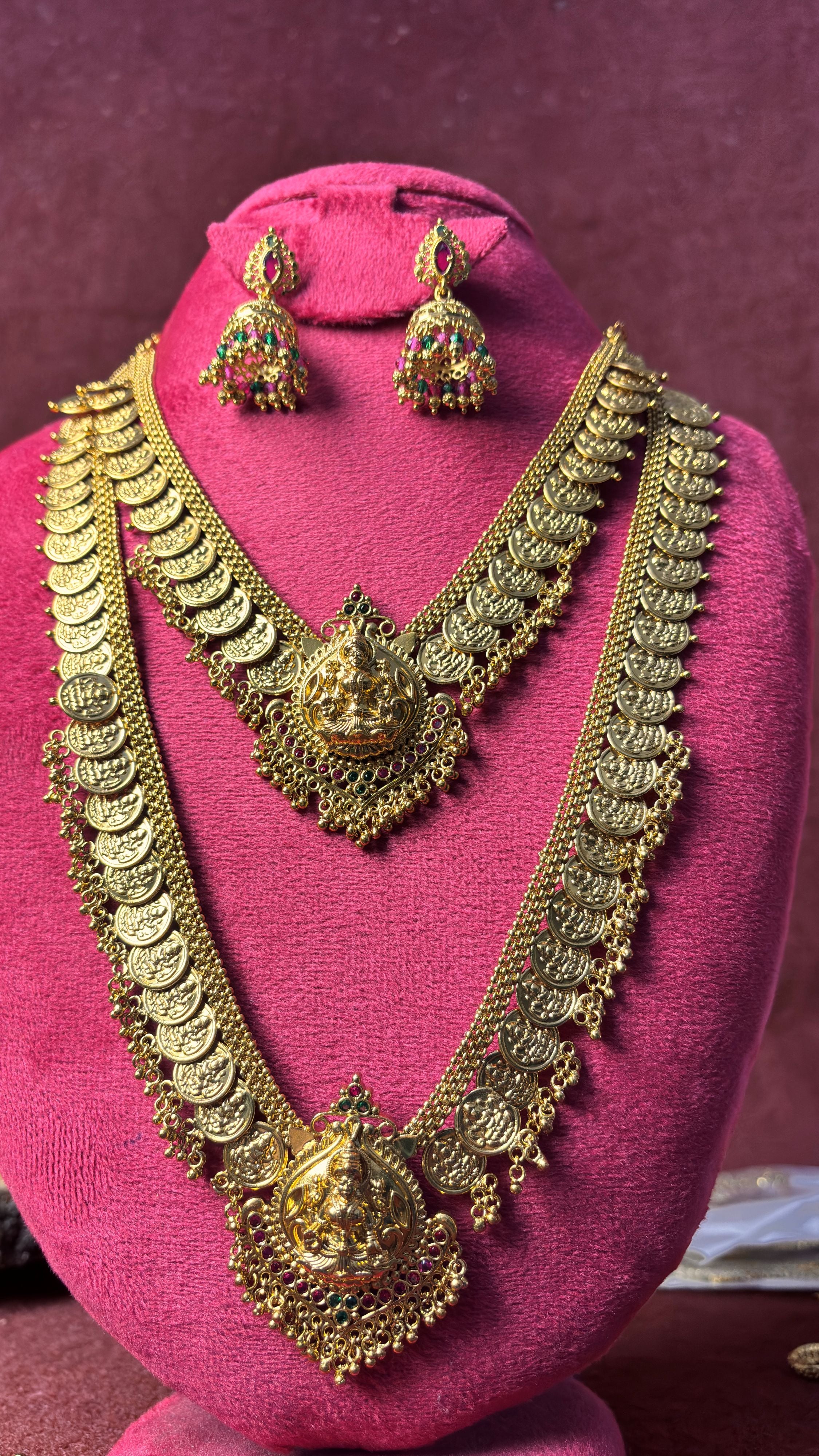 Laxmi Kasu Combo With Earrings SRJ2499