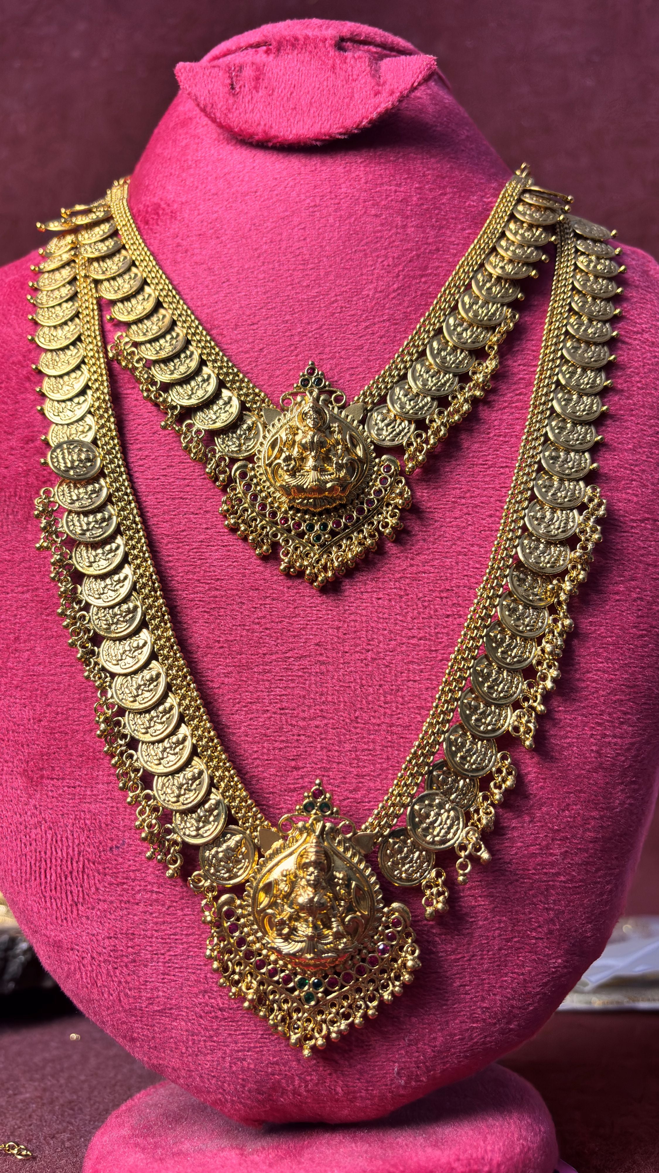Laxmi Kasu Combo Without Earrings SRJ2200