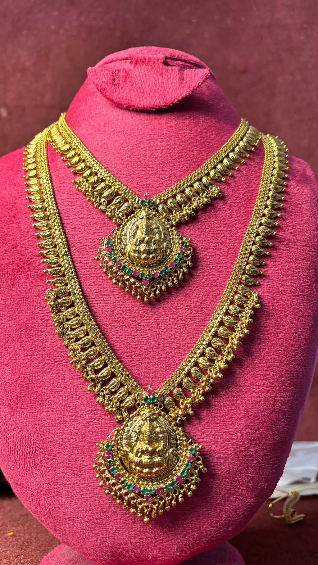 Laxmi Devi Combo Without Earrings SRJ1199