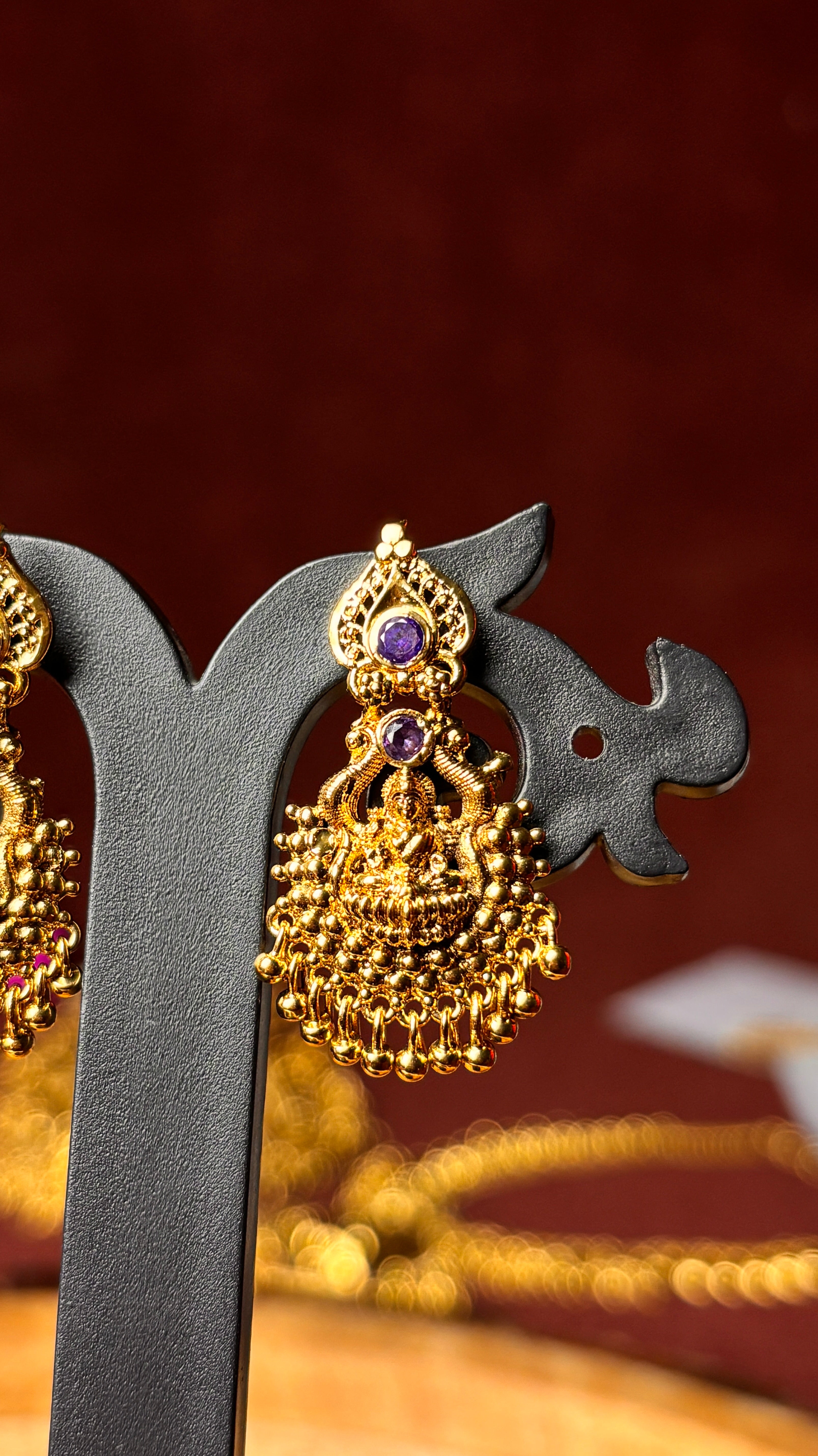 Lavender Earrings SRJER108