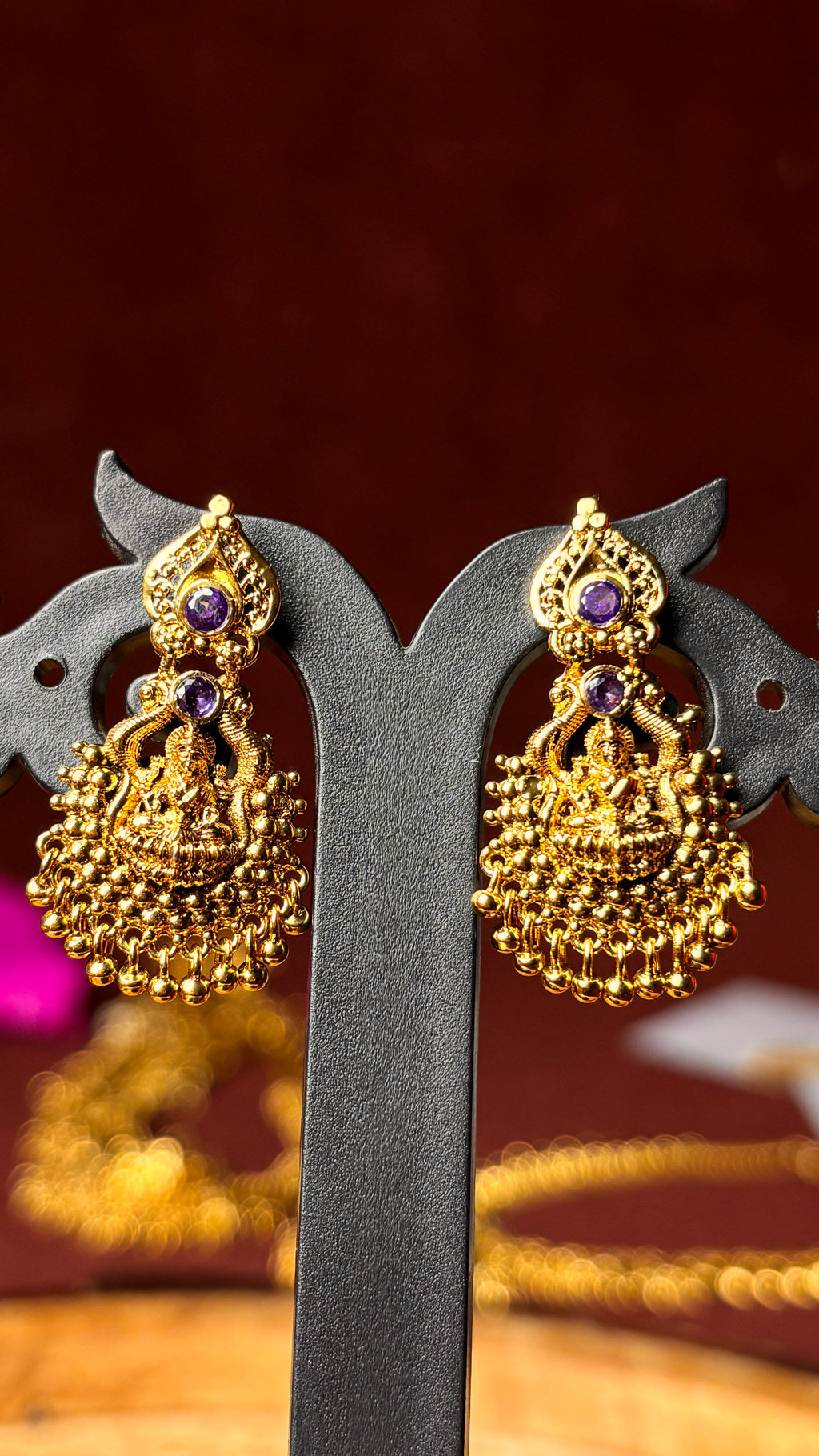 Lavender Earrings SRJER108