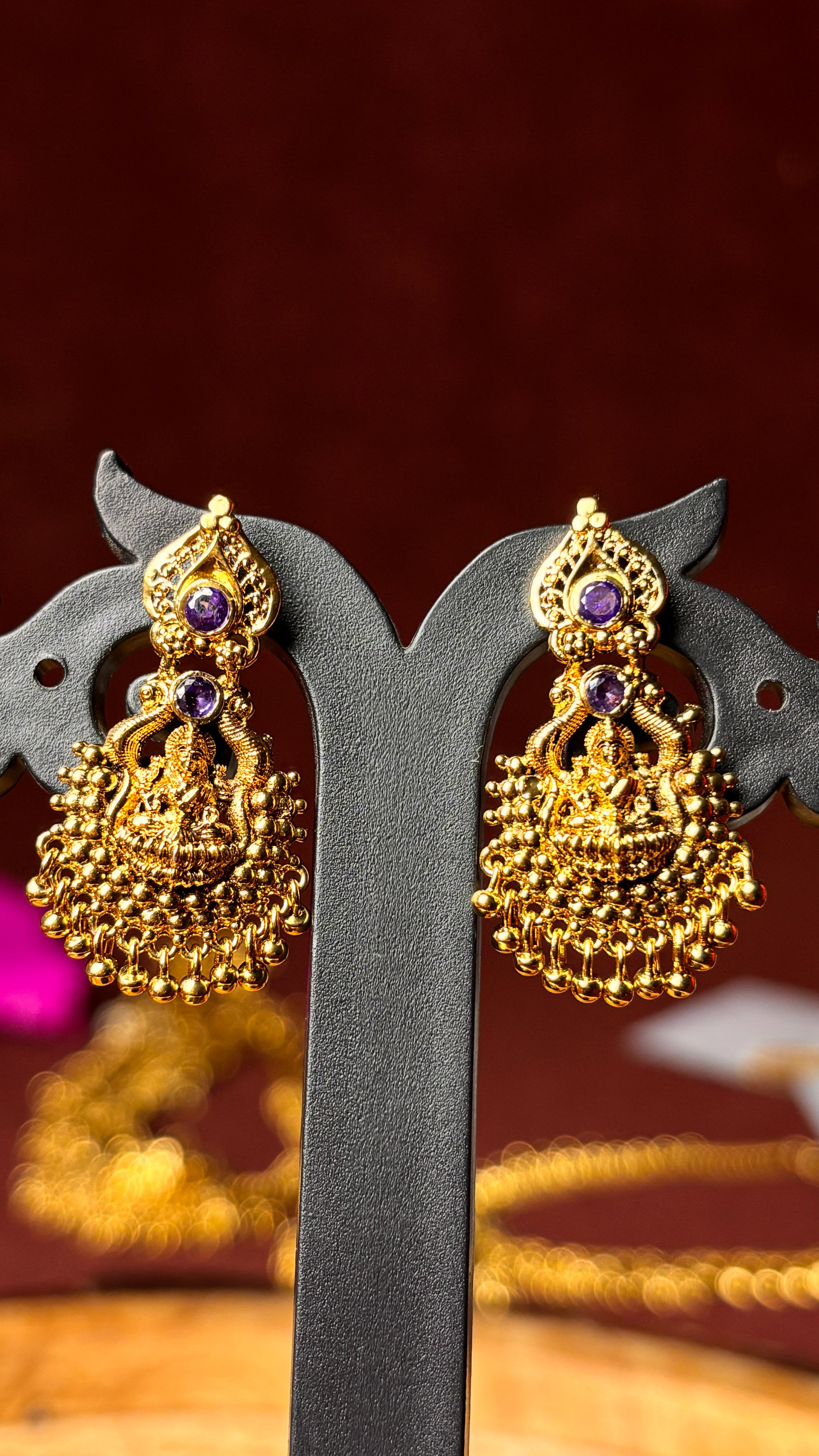 Lavender Earrings SRJER108