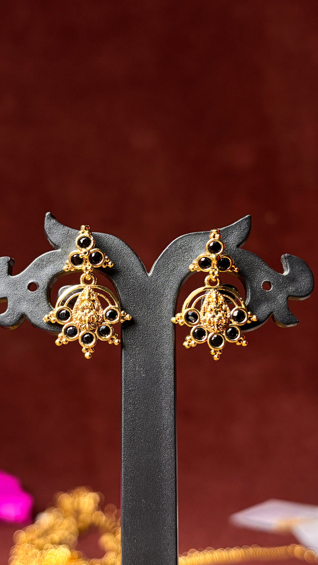 Black Earrings SRJER104