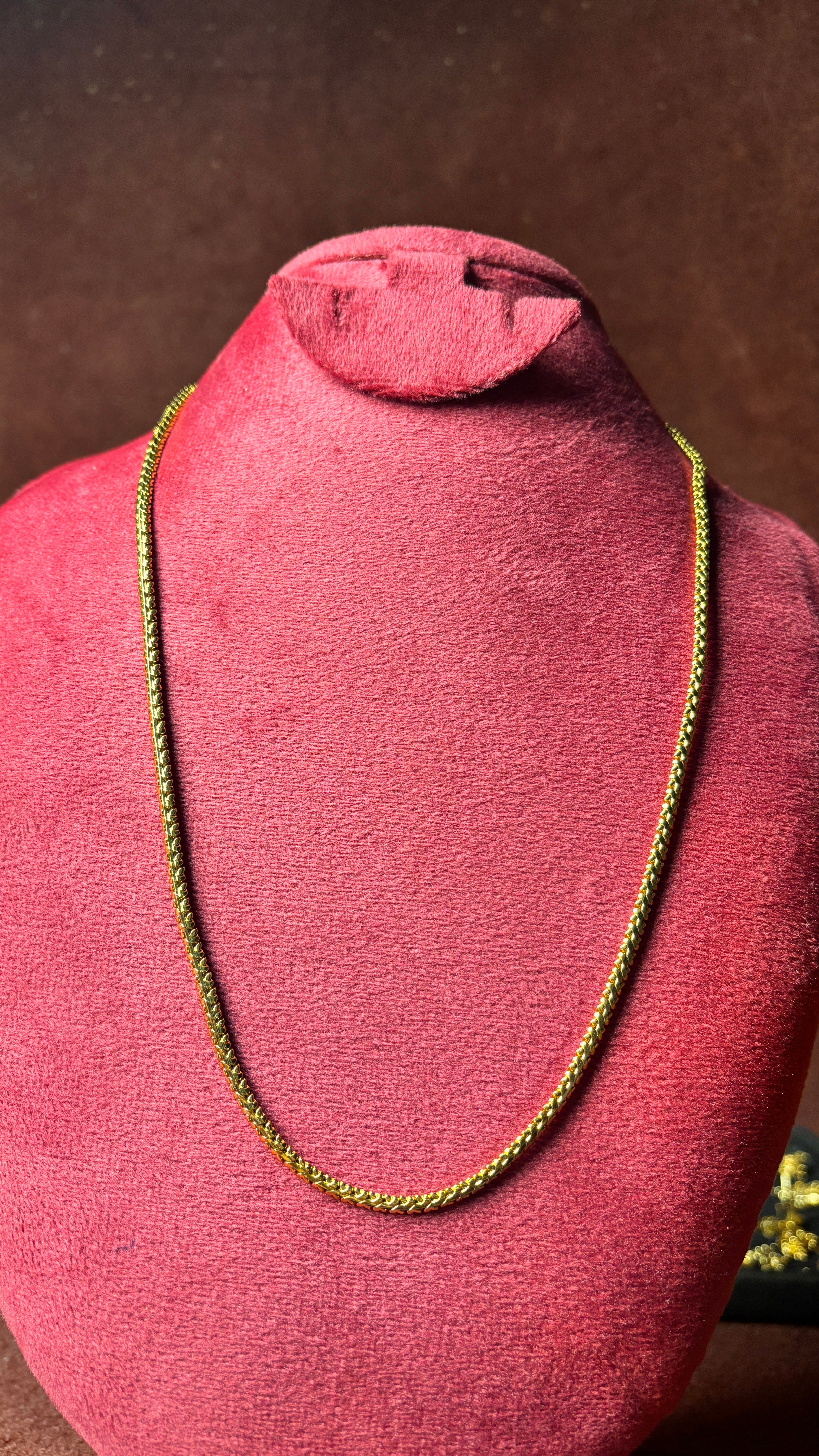 Flat Ballbasha Thali Chain SRJTH48