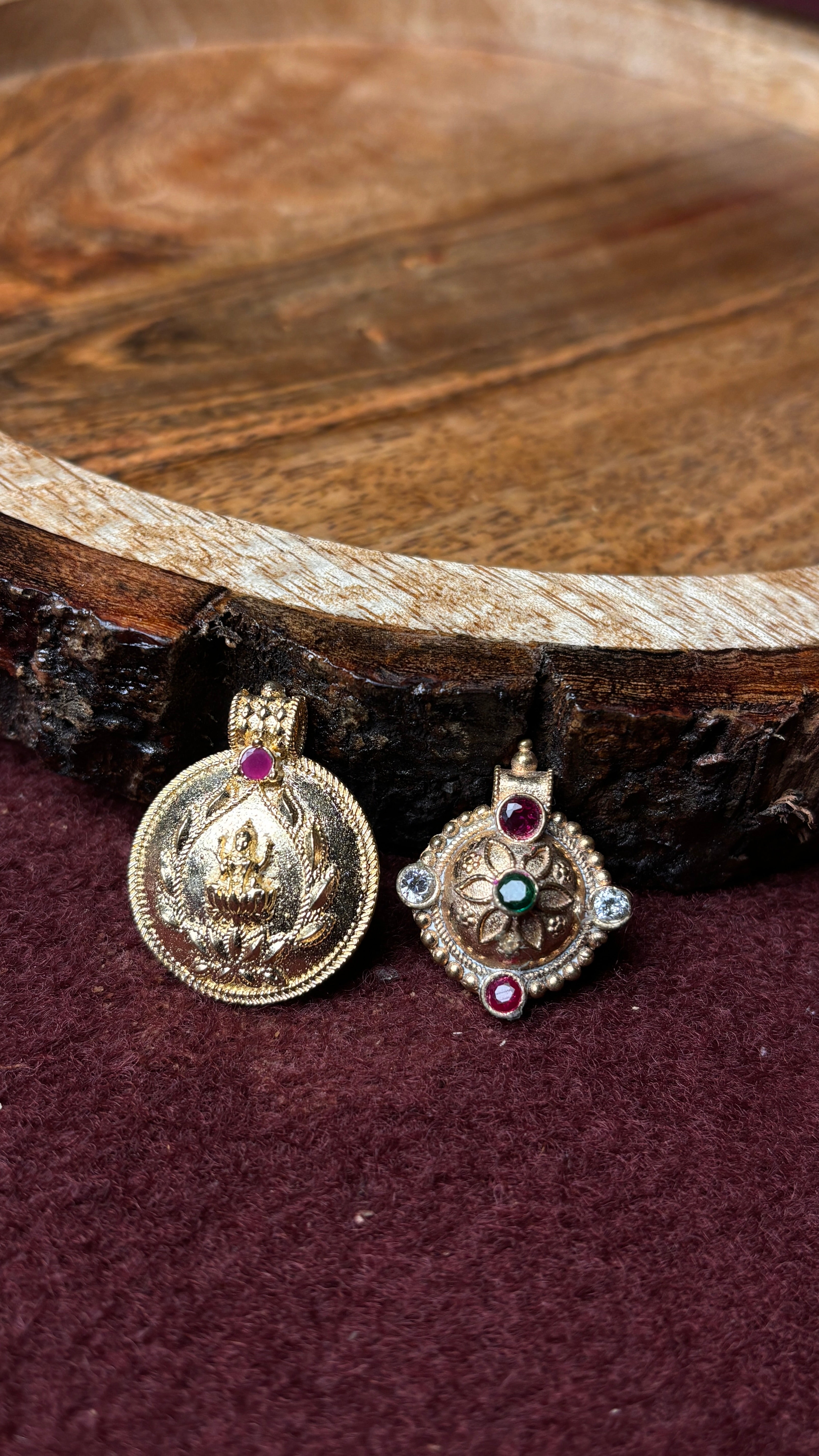 Panchaloham Laxmi & 5 Stone Suthralu SRJPL14
