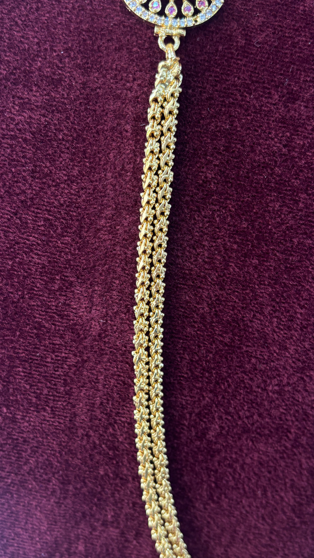 2Line Ballbasha Locket Chain SRJTH53