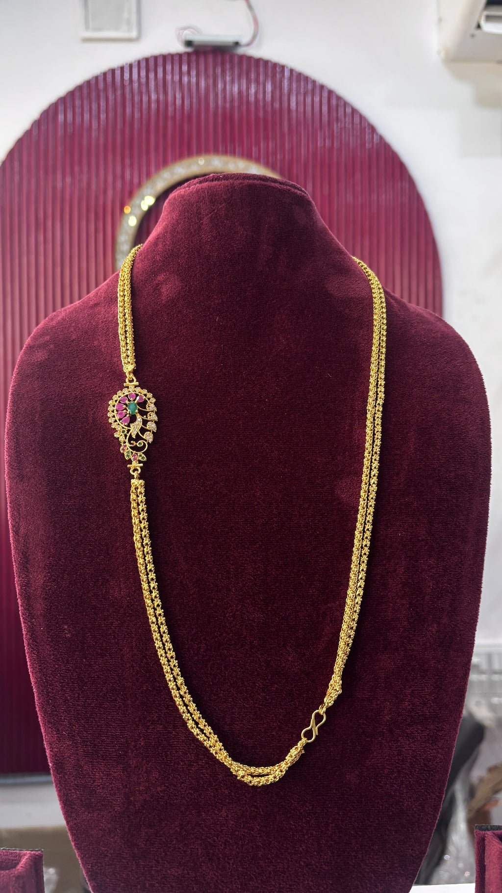 2Line Ballbasha Locket Thali Chain SRJTH53