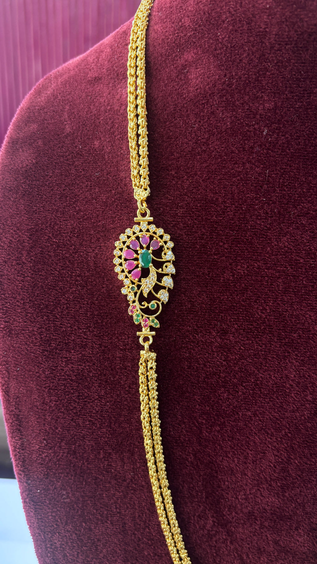2Line Ballbasha Locket Thali Chain SRJTH53