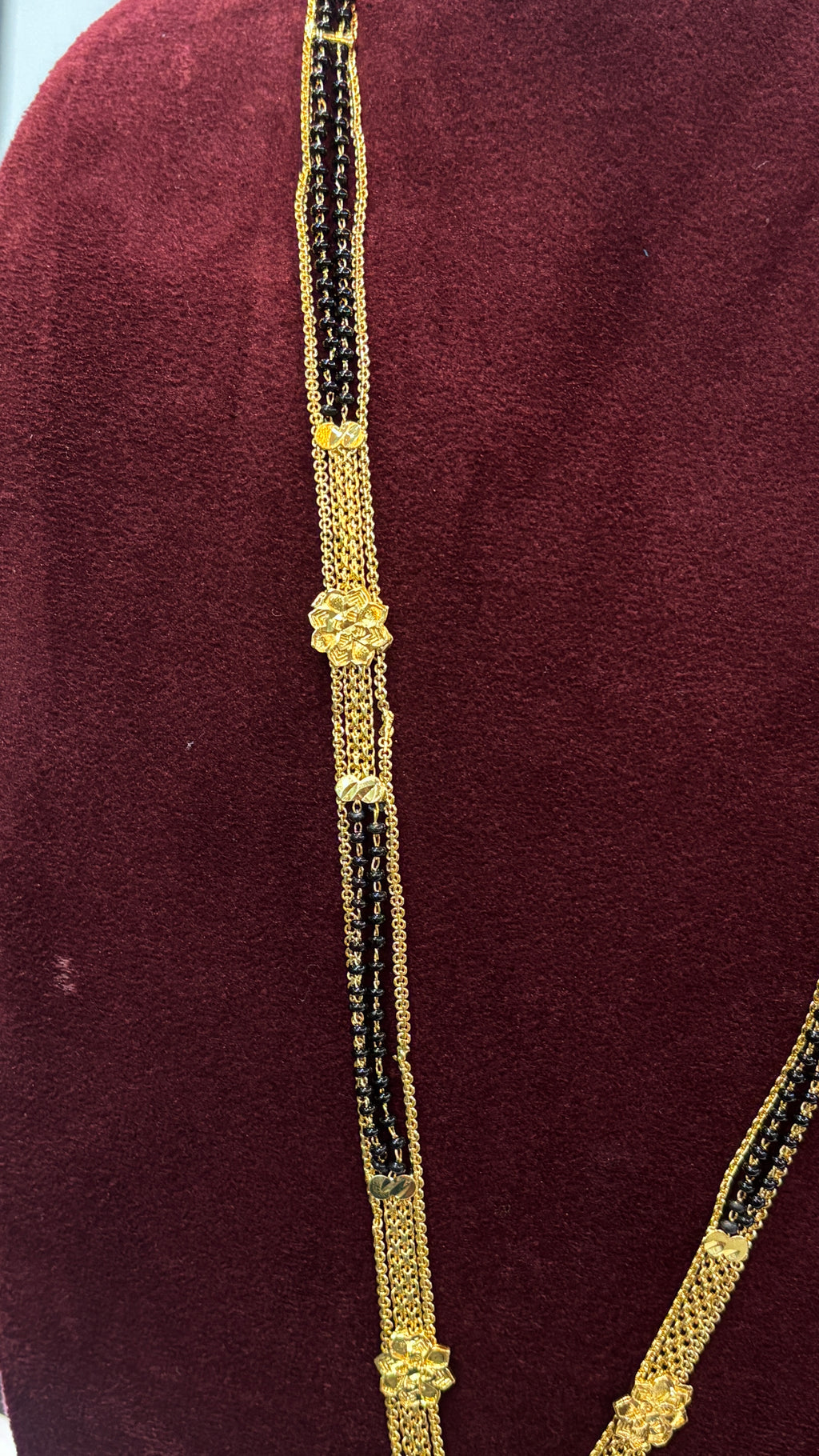 Laxmi Patti Black Beads SRJLBB30