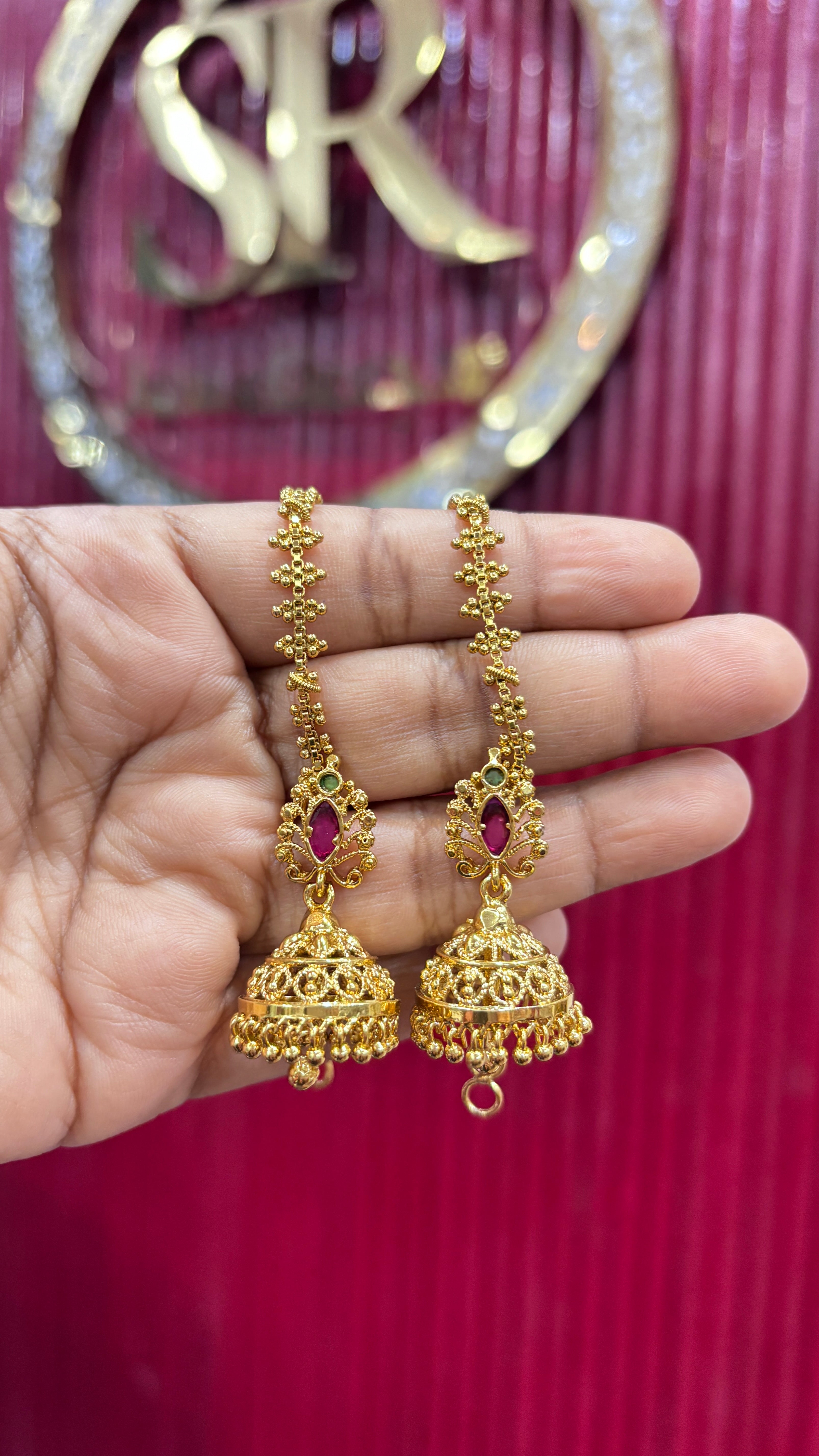 Earrings + Maati Combo SRJER151