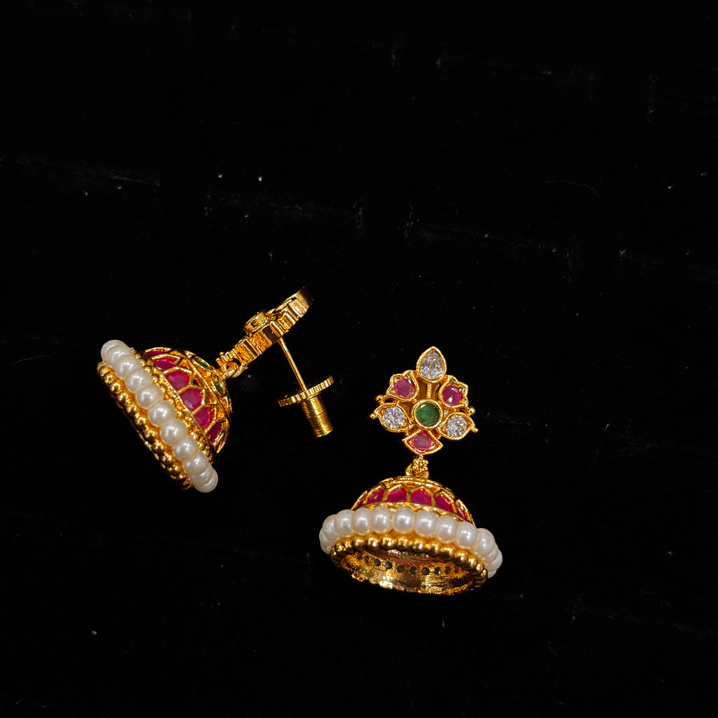 Pearl Jhumka SRJER97