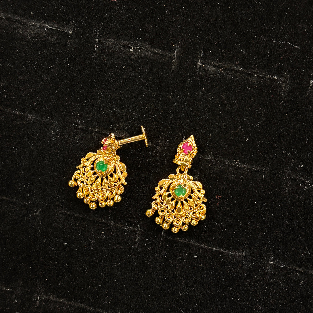 Gold Replica Earrings SRJER117