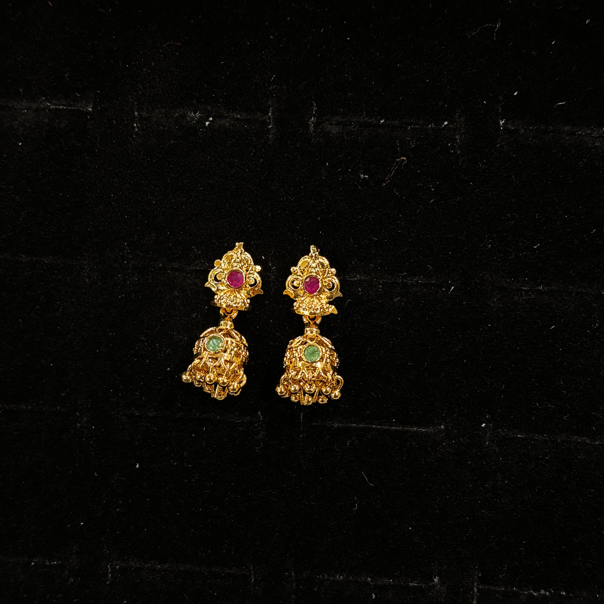 Cute Gold Replica Jhumka SRJER78