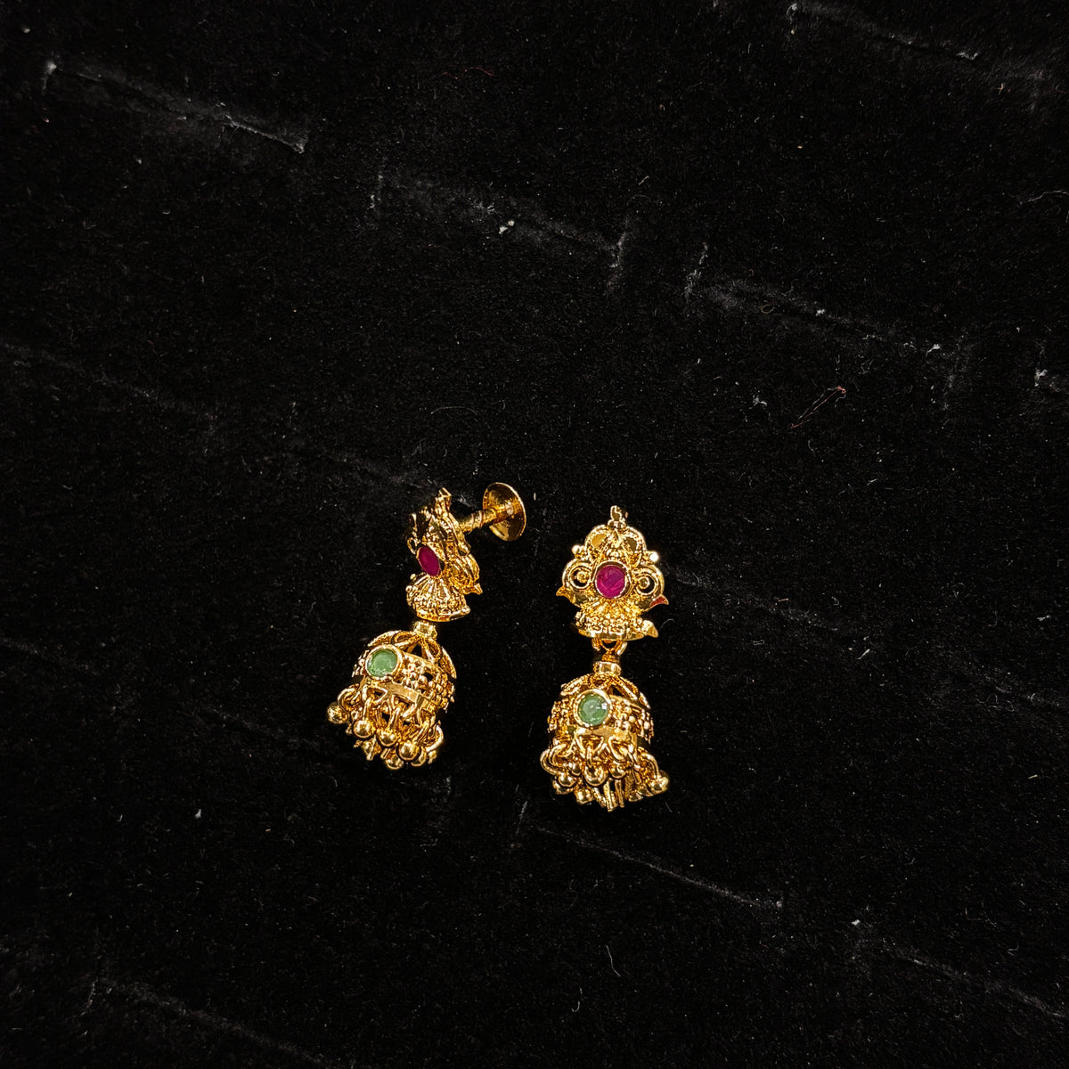 Cute Gold Replica Jhumka SRJER78